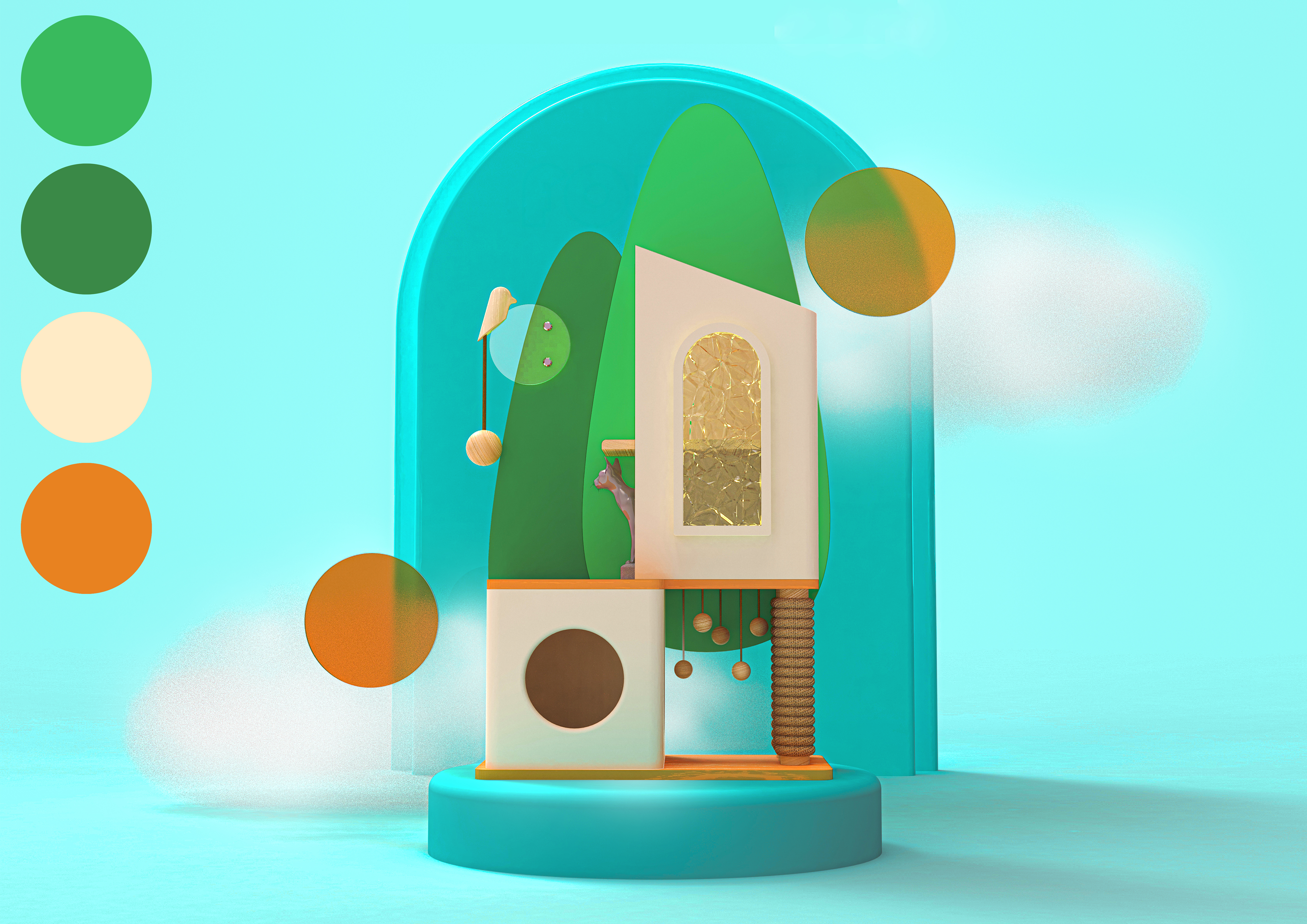 carpentry，Modeling and rendering，Home Furnishing，