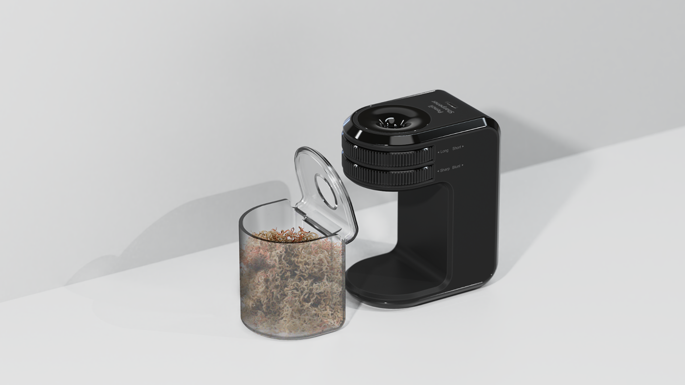 Sanghun Jung，product design，Pencil Sharpener，pencil sharpener，Customizable，