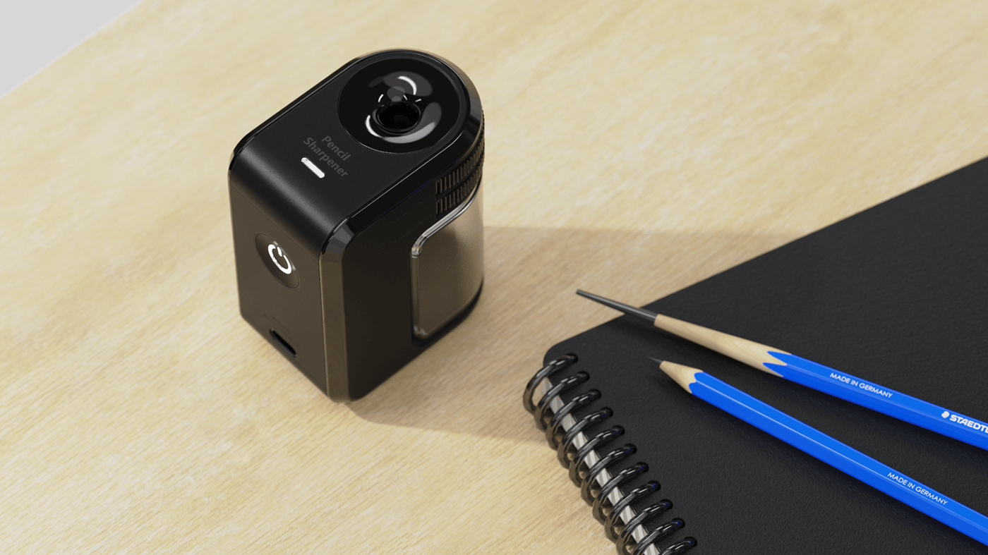Sanghun Jung，product design，Pencil Sharpener，pencil sharpener，Customizable，