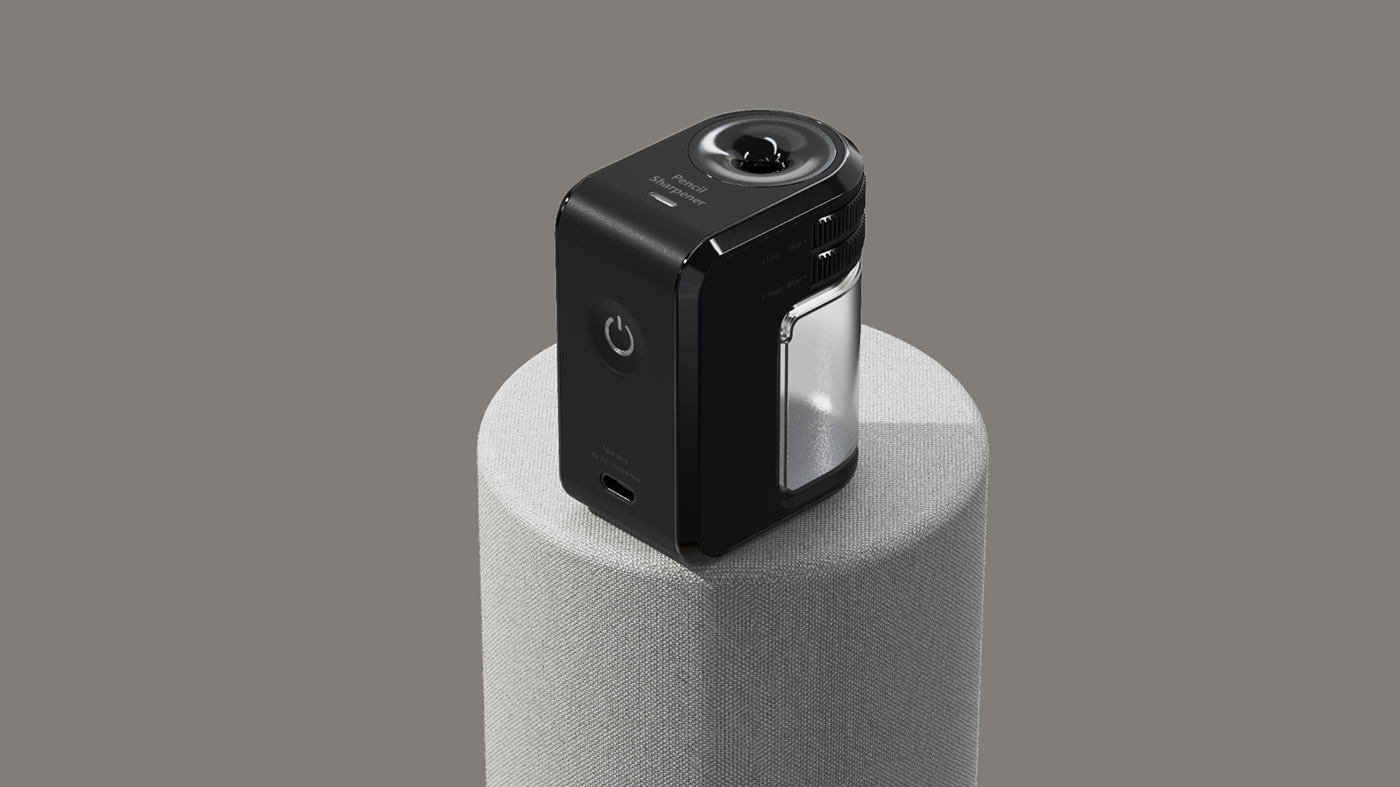 Sanghun Jung，product design，Pencil Sharpener，pencil sharpener，Customizable，