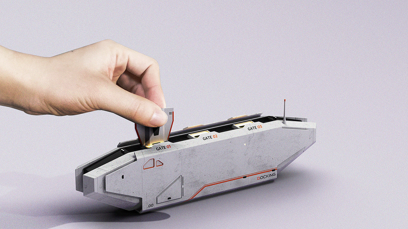 Junwan Woo，Docking，USB hub，product design，