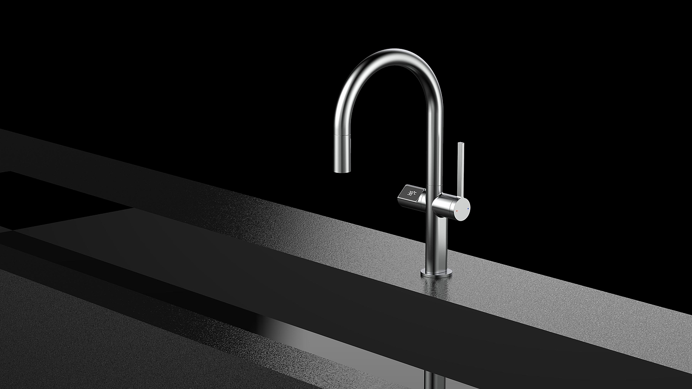 Pull type kitchen faucet，