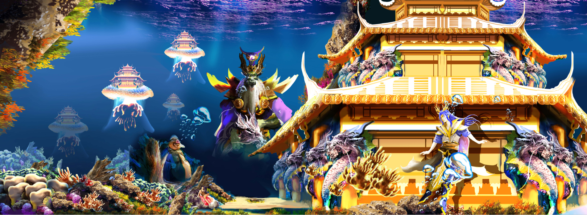 Illustration，conceptual design，