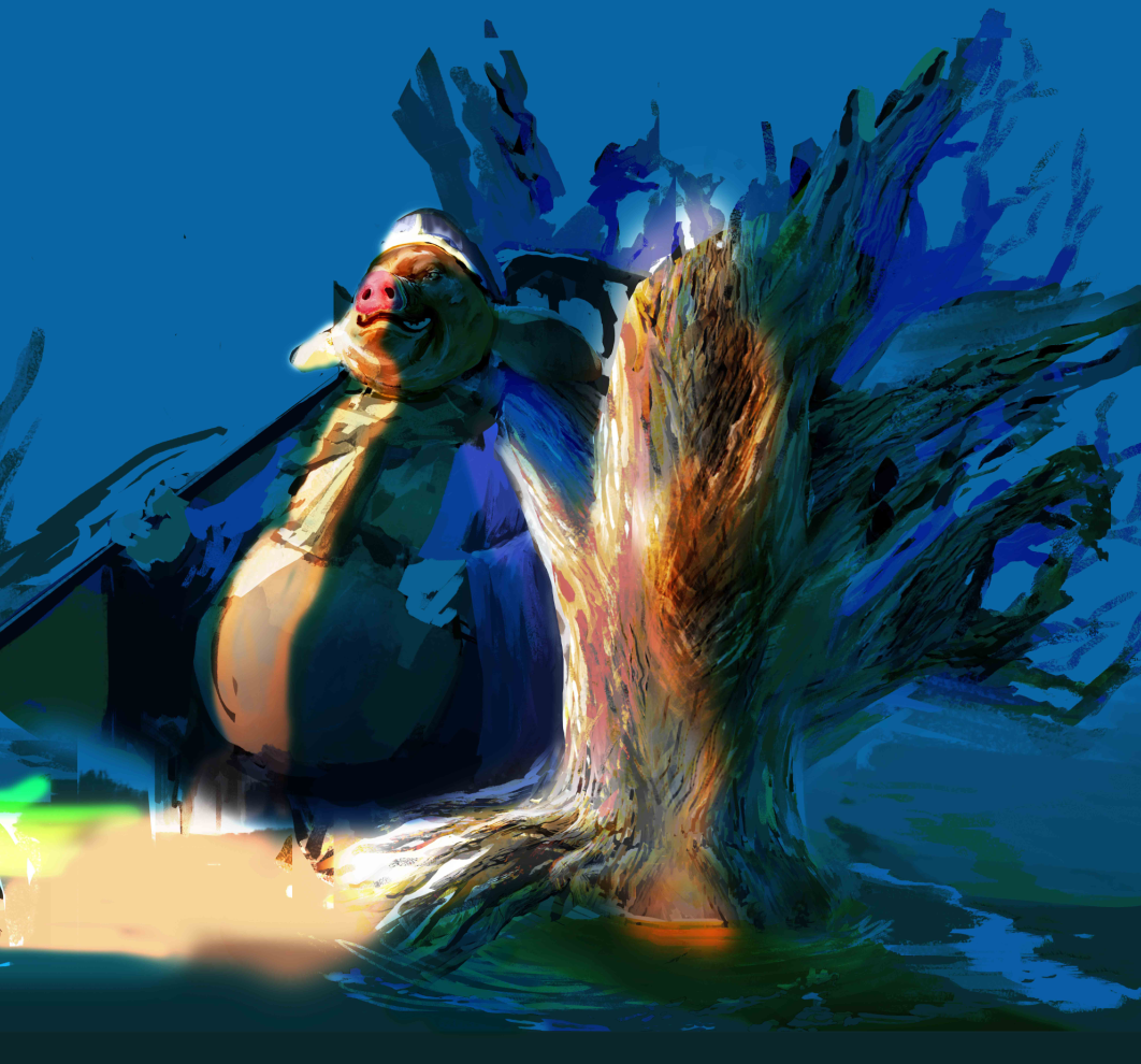 Illustration，conceptual design，