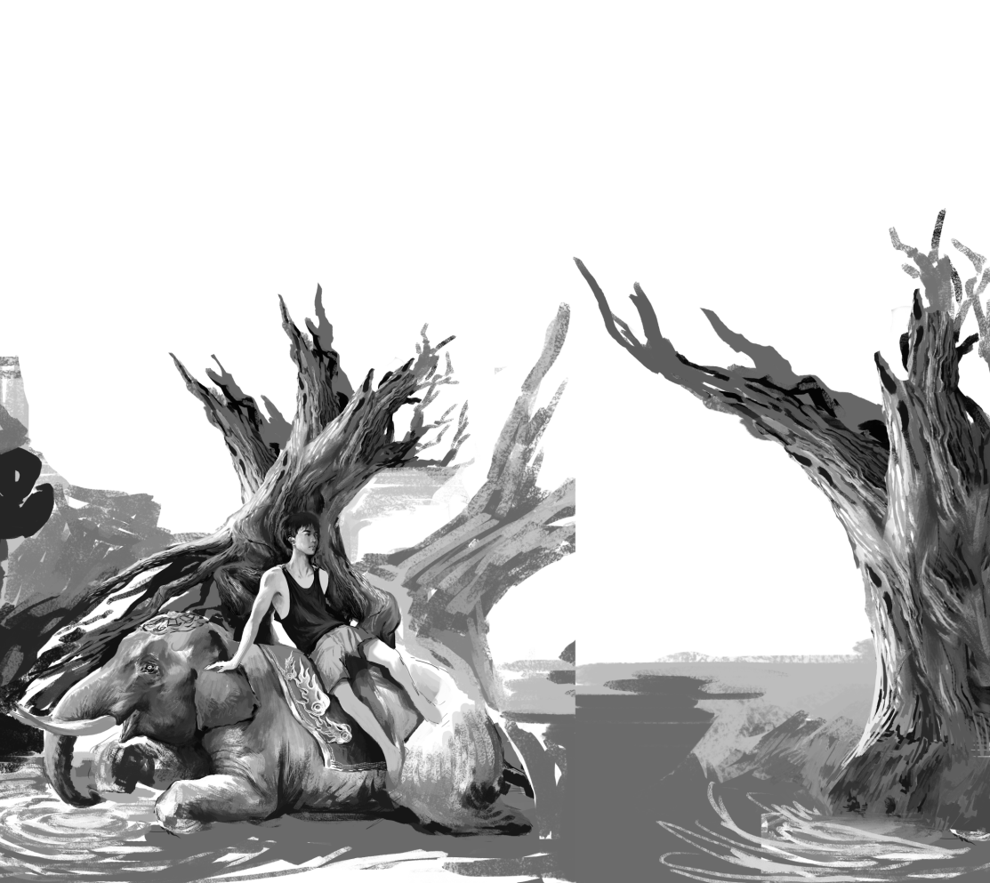 Illustration，conceptual design，