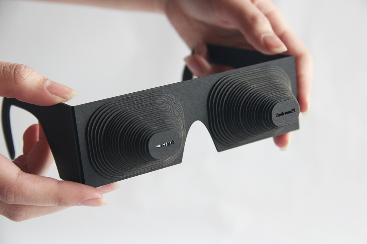 glasses，interest，Toys，cardboard，diy，