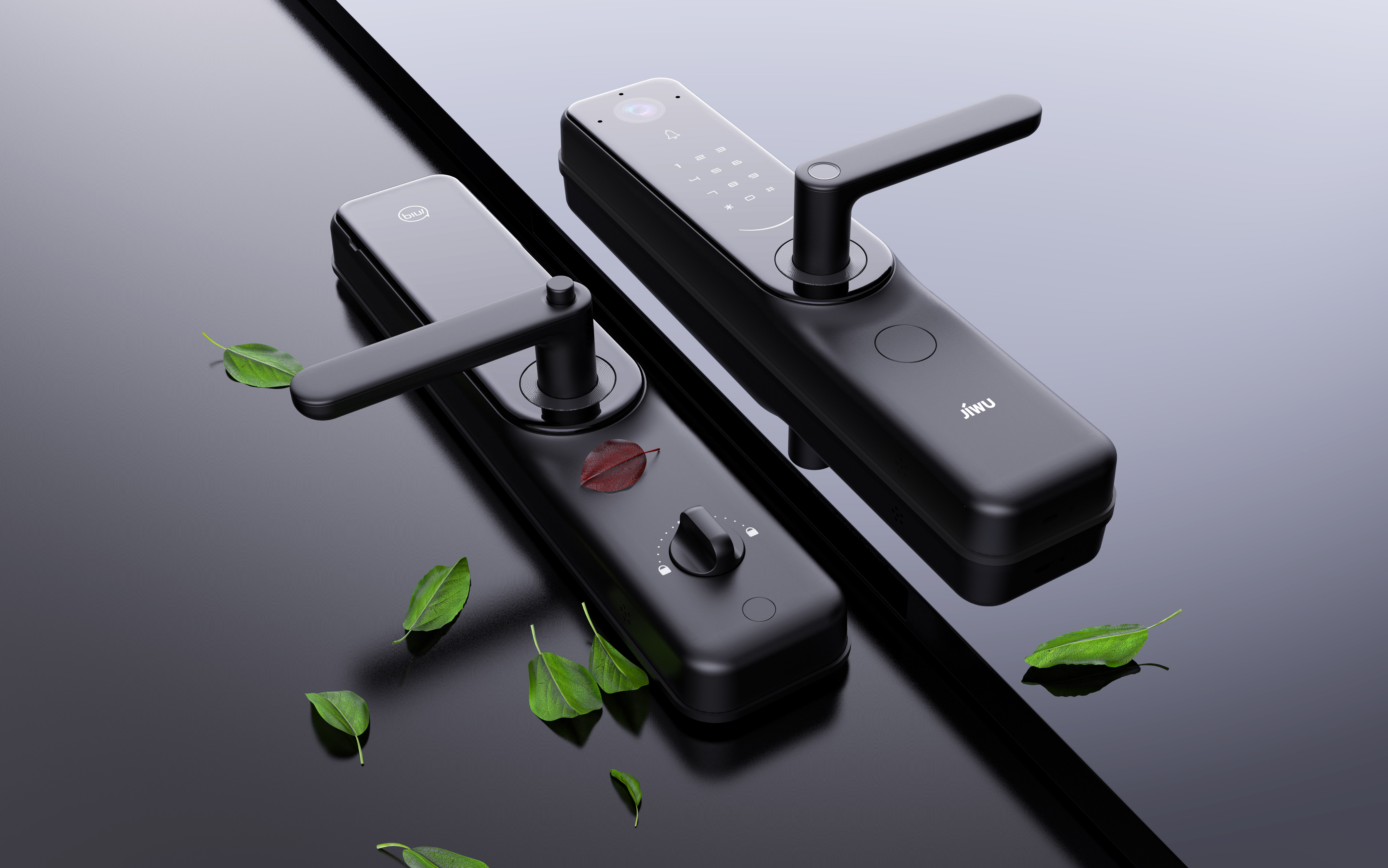 Intelligent door lock, visual door lock，