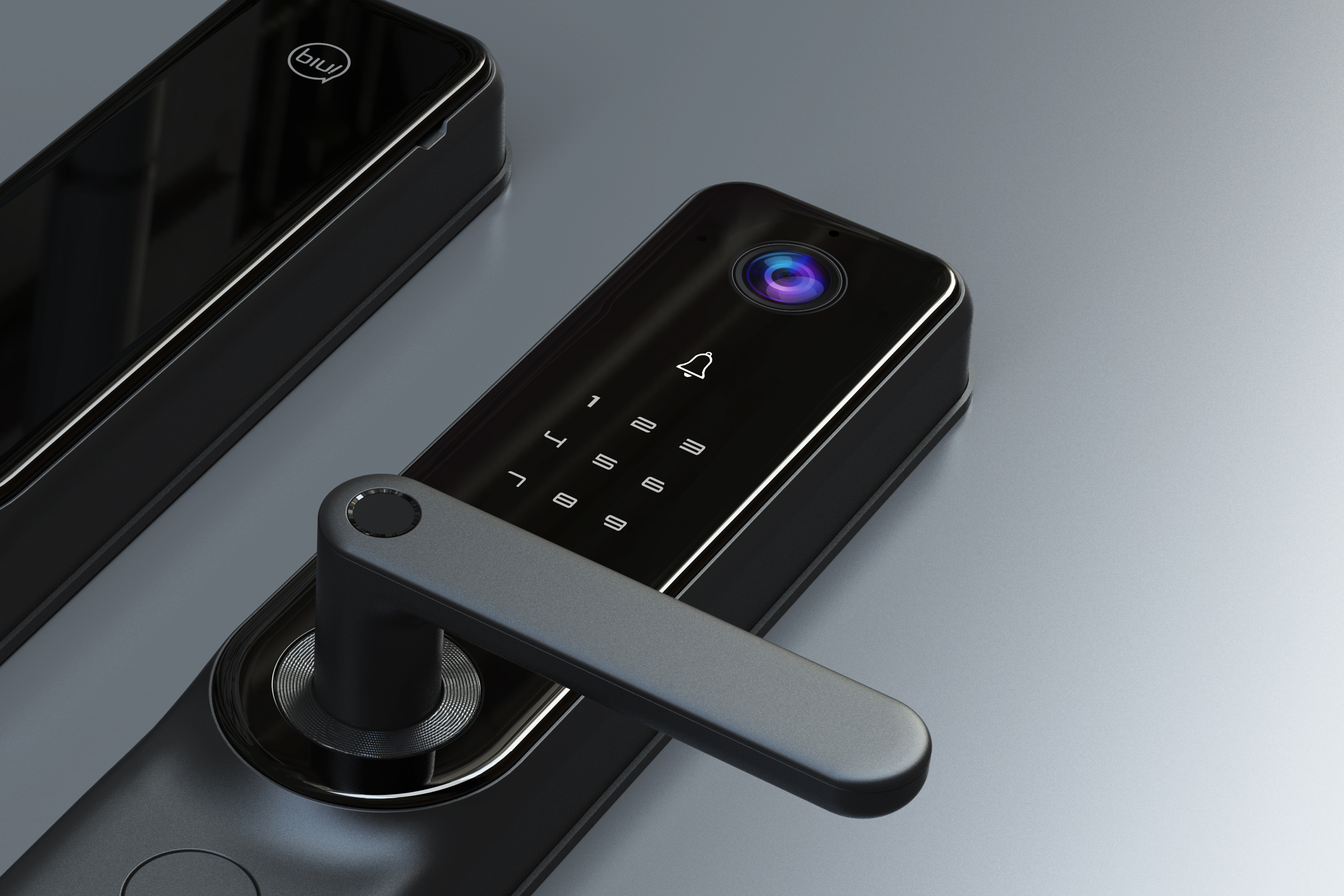 Intelligent door lock, visual door lock，