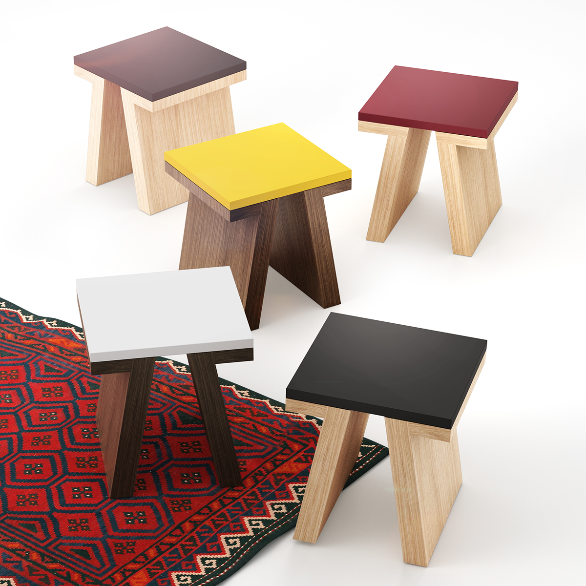 furniture，cabinet，chair，Ceramic furniture，stool，table，TV counter，color，