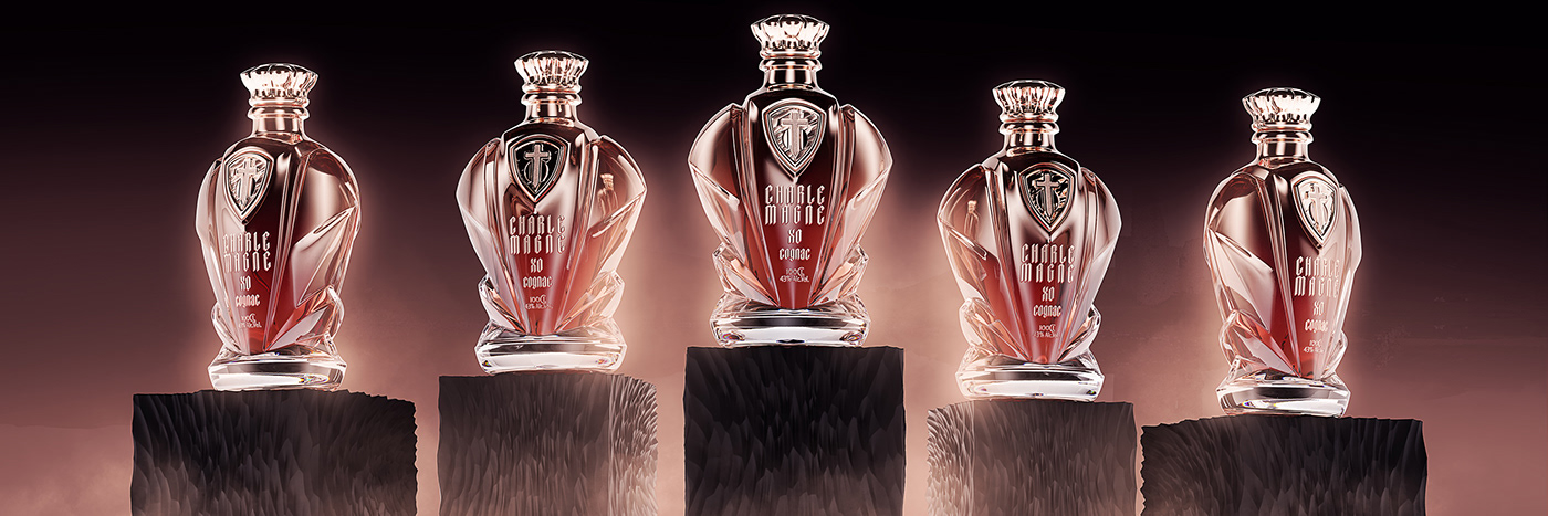 bottle，packing，Brand identity，