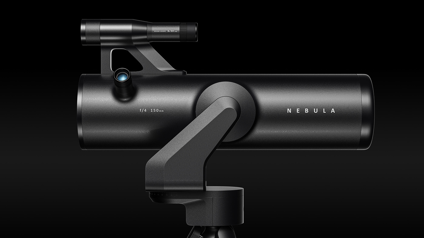 Rajesh Sriram，Nebula telescope，product design，Nebula telescope，black，
