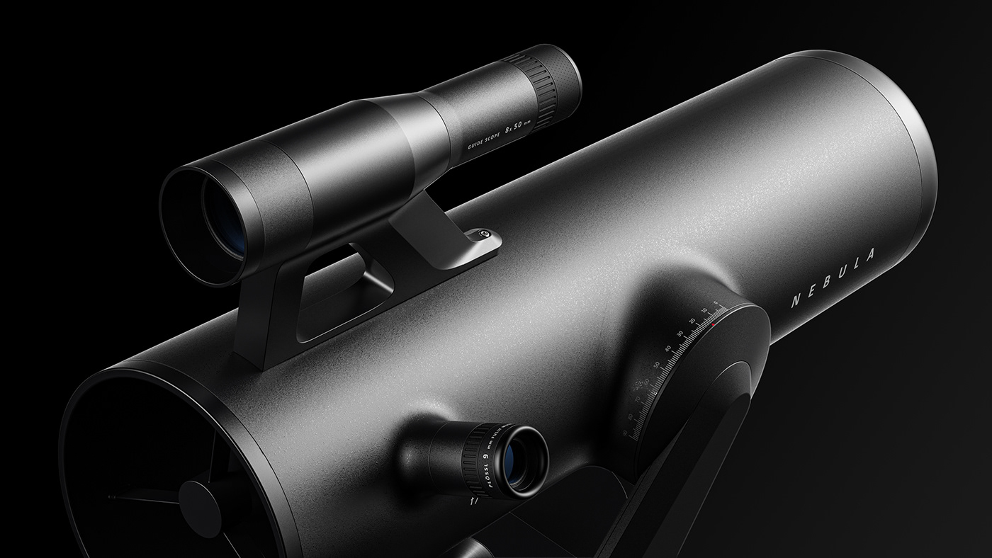 Rajesh Sriram，Nebula telescope，product design，Nebula telescope，black，