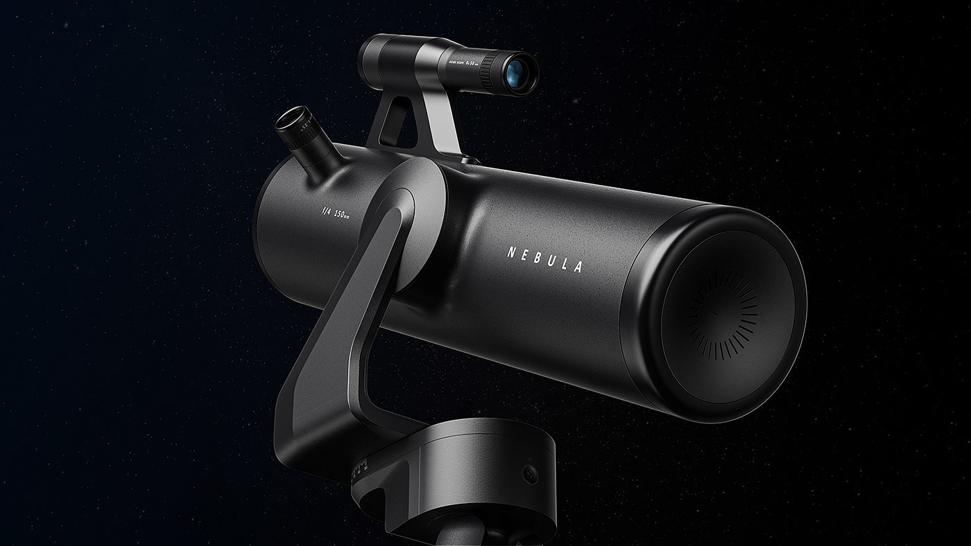 Rajesh Sriram，Nebula telescope，product design，Nebula telescope，black，