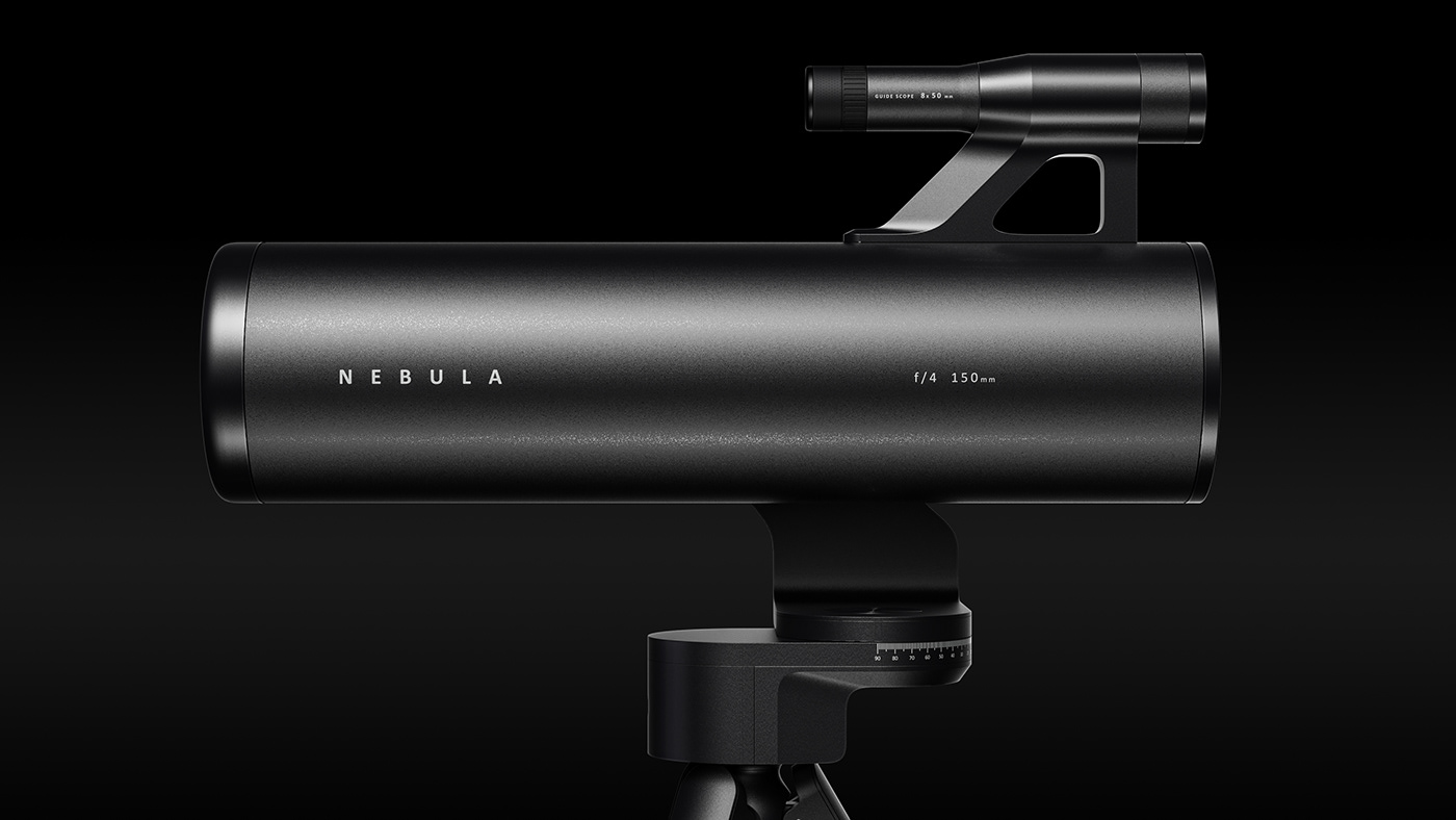 Rajesh Sriram，Nebula telescope，product design，Nebula telescope，black，
