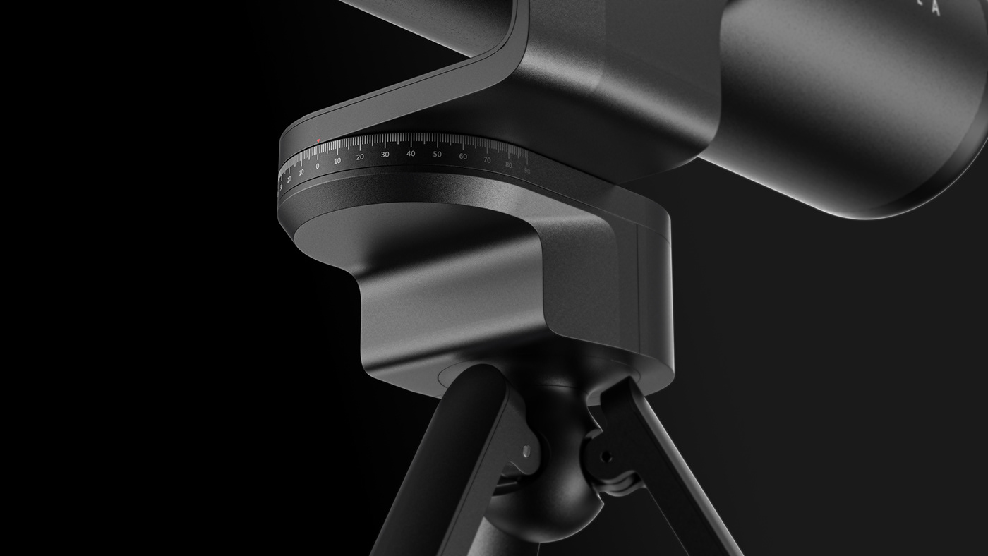Rajesh Sriram，Nebula telescope，product design，Nebula telescope，black，
