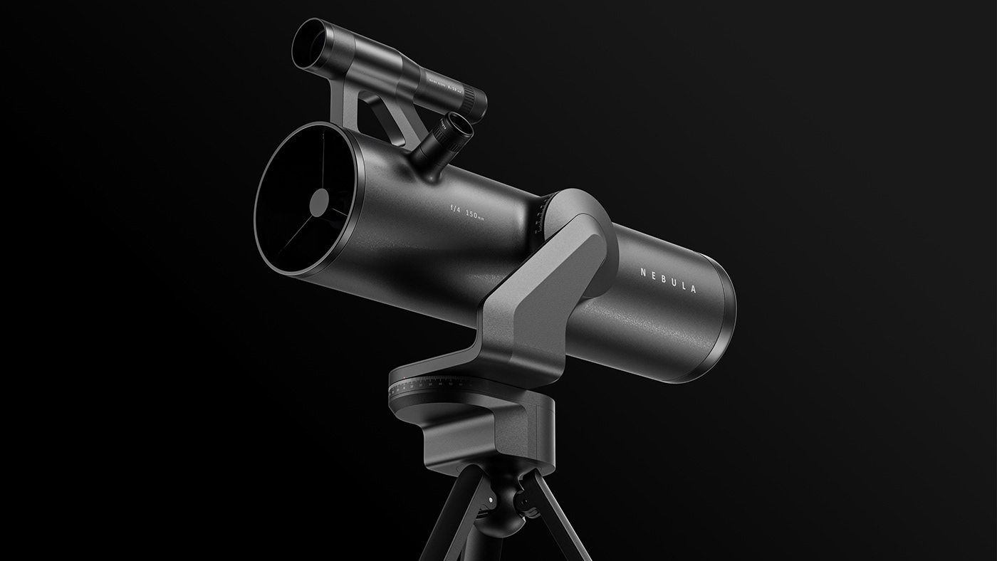 Rajesh Sriram，Nebula telescope，product design，Nebula telescope，black，