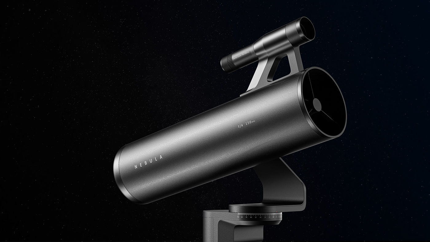 Rajesh Sriram，Nebula telescope，product design，Nebula telescope，black，