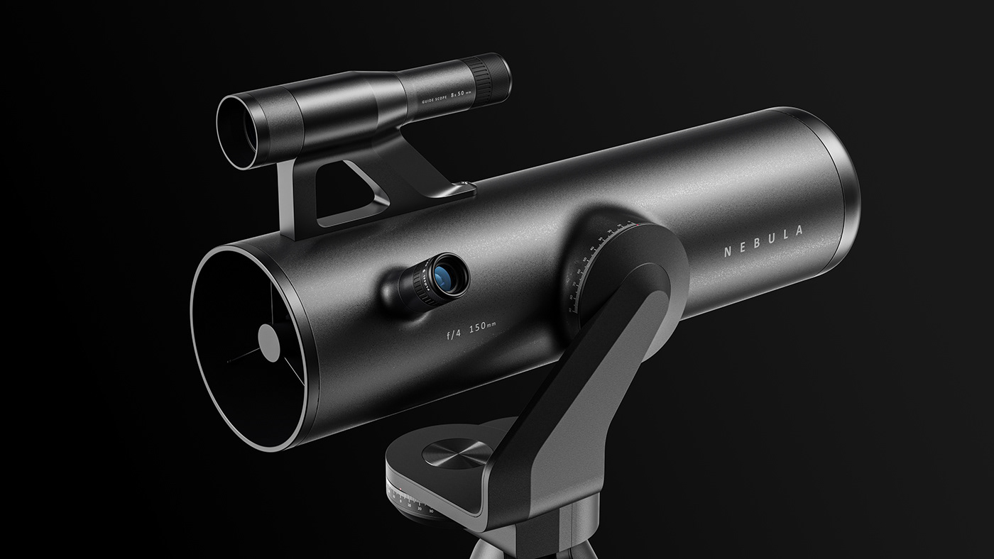 Rajesh Sriram，Nebula telescope，product design，Nebula telescope，black，