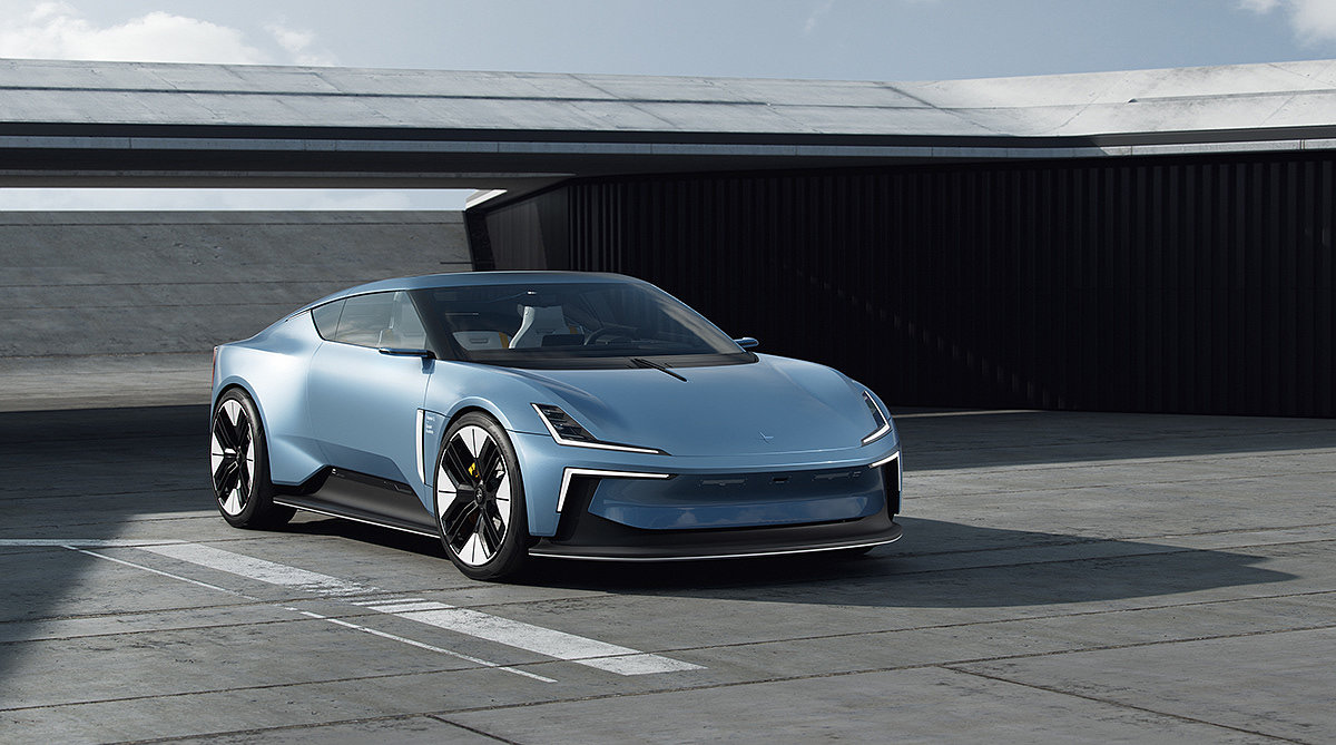 Tiago Aiello，Concept Car，Sports car，Polestar O2，Streamlined design，Blade Electric Vehicles，