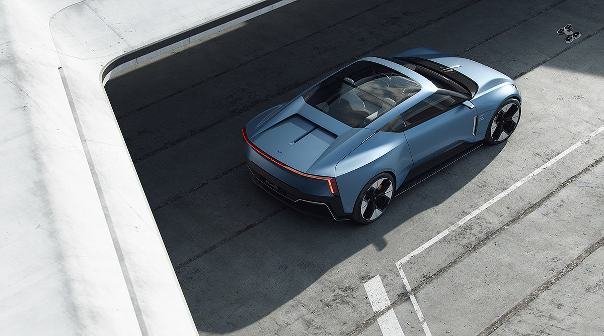 Tiago Aiello，Concept Car，Sports car，Polestar O2，Streamlined design，Blade Electric Vehicles，