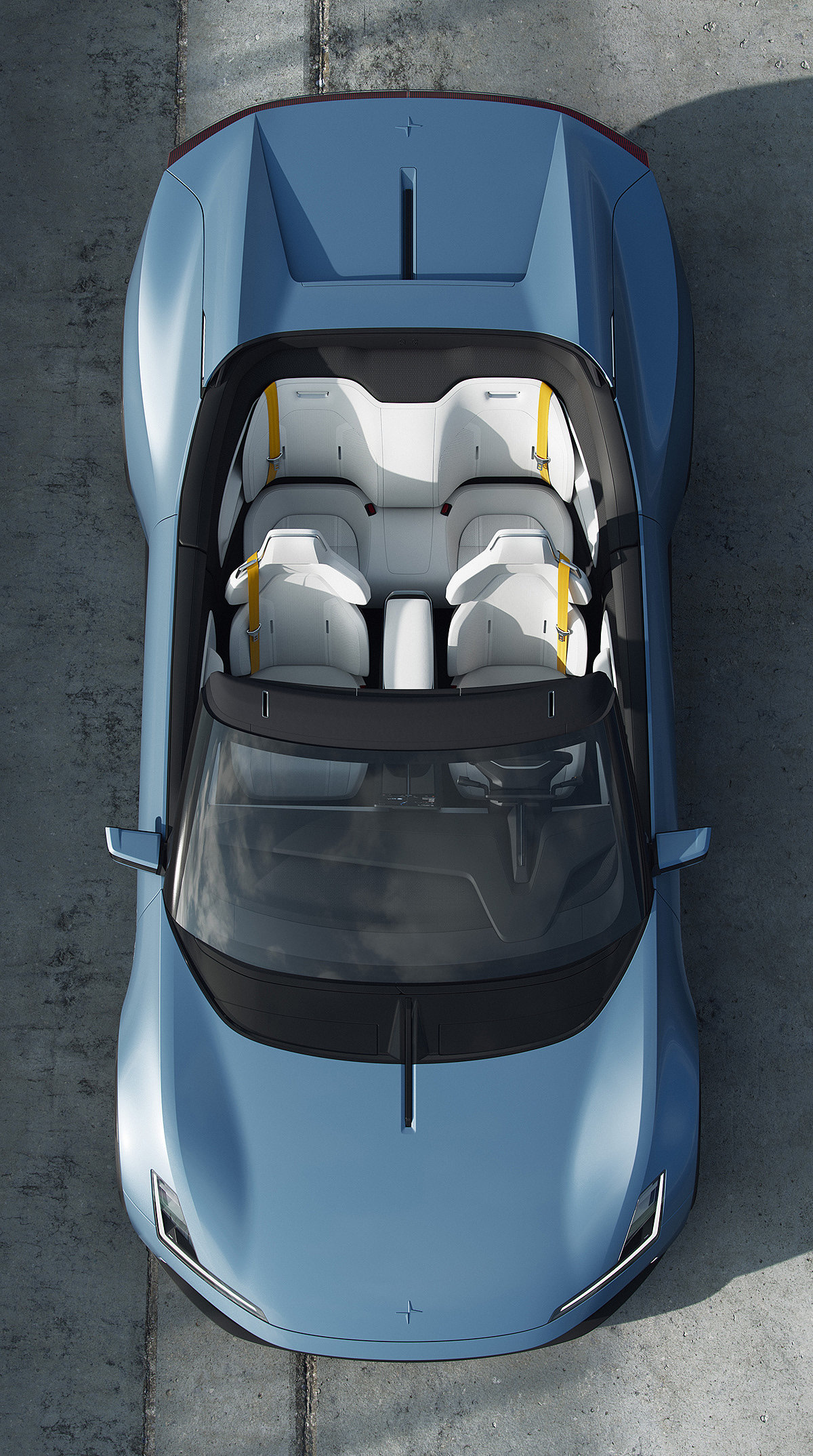 Tiago Aiello，Concept Car，Sports car，Polestar O2，Streamlined design，Blade Electric Vehicles，