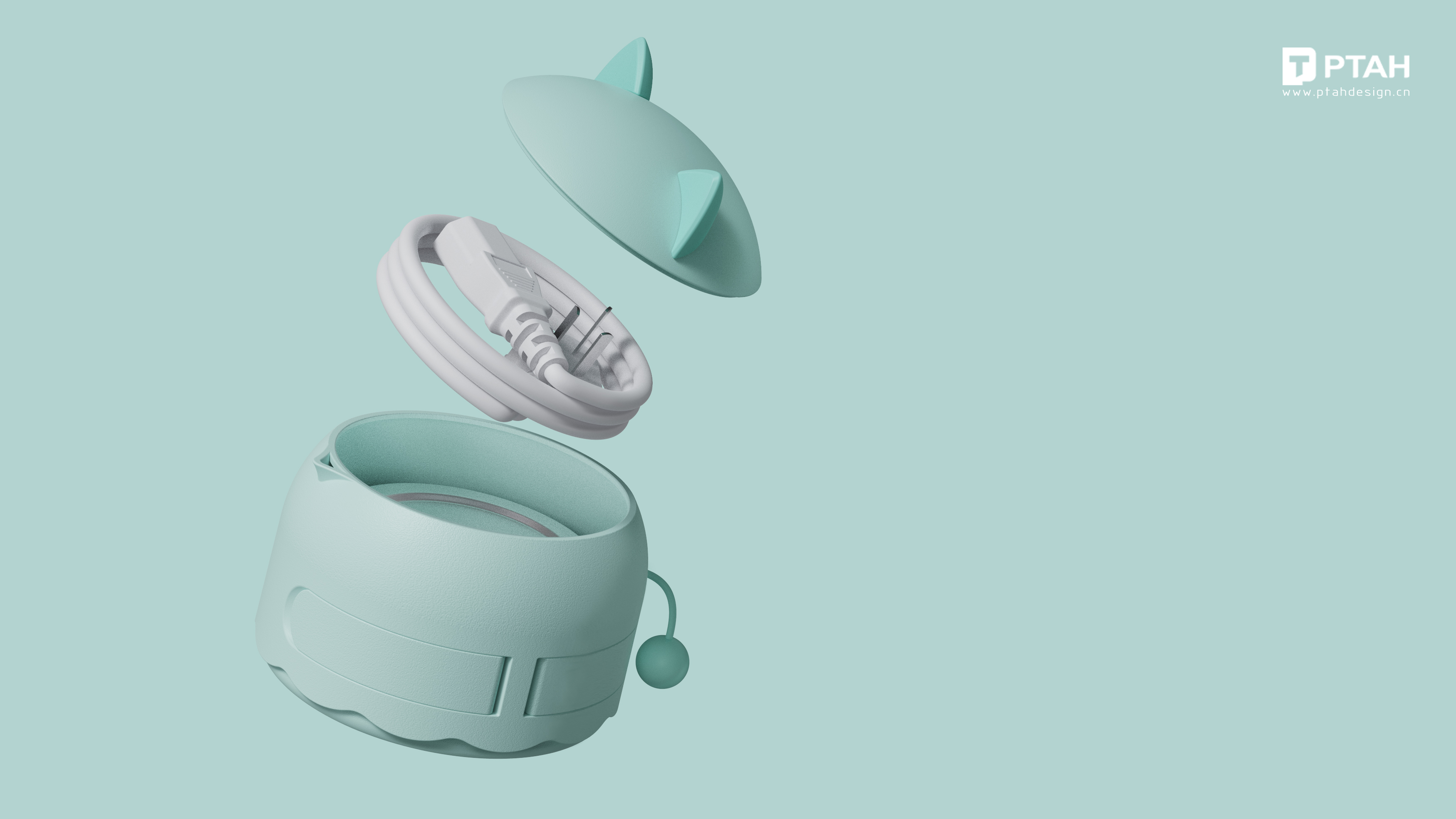 Folding kettle，small home appliances，product design，Buta design，