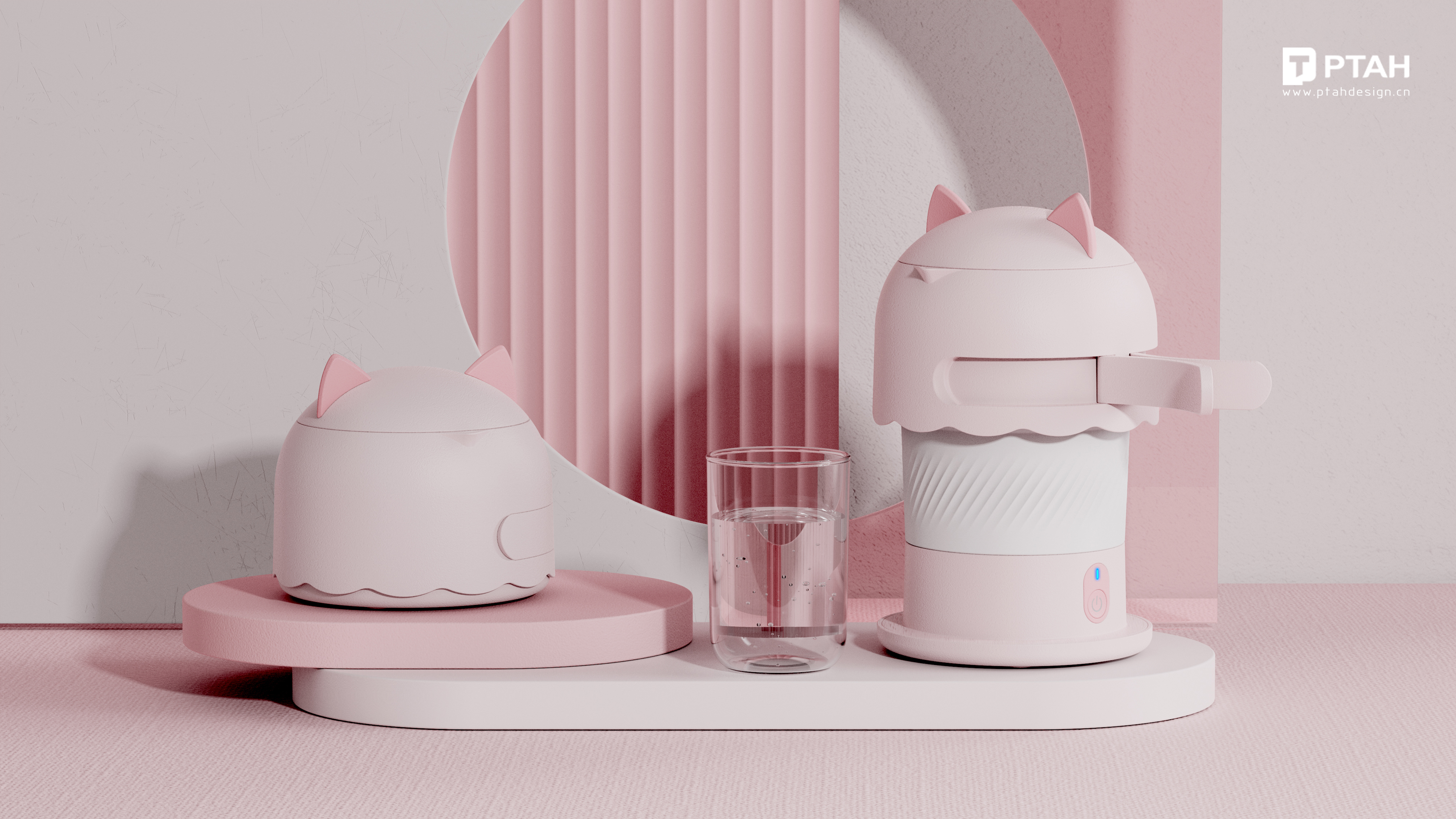 Folding kettle，small home appliances，product design，Buta design，