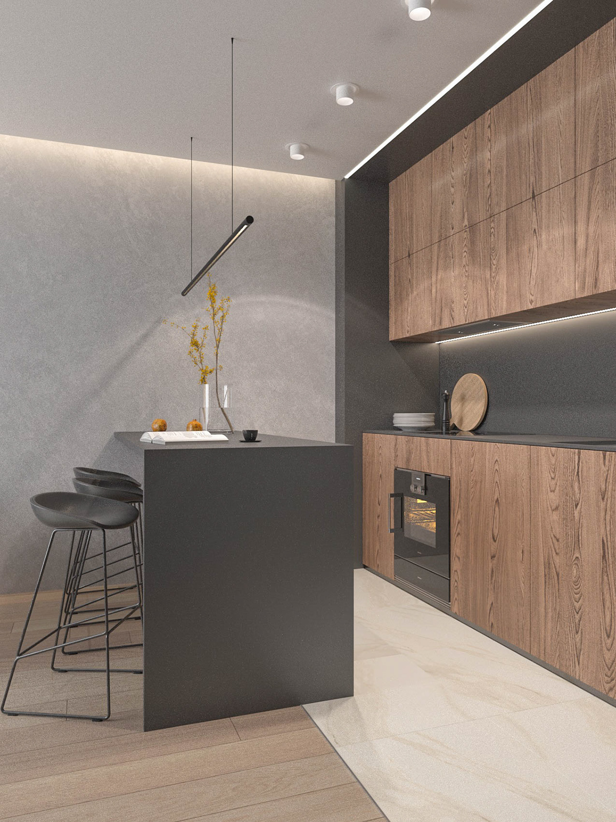 Alexandra Nyzhnyk，Interior design，Minimalist style，