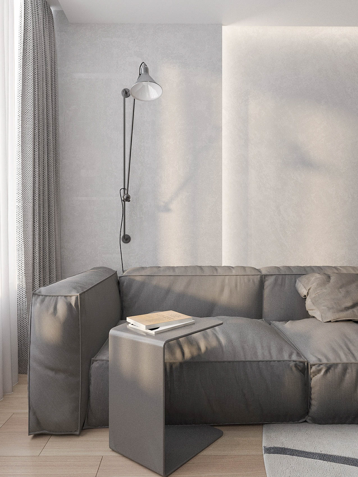 Alexandra Nyzhnyk，Interior design，Minimalist style，