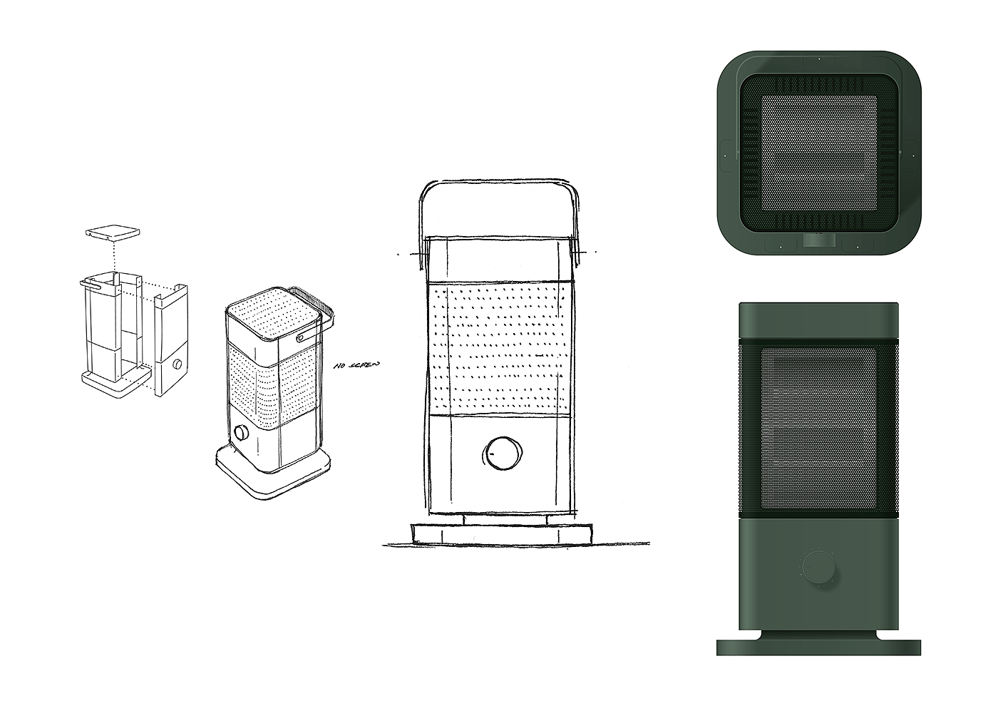 heating furnace，Simplicity，modern，green，