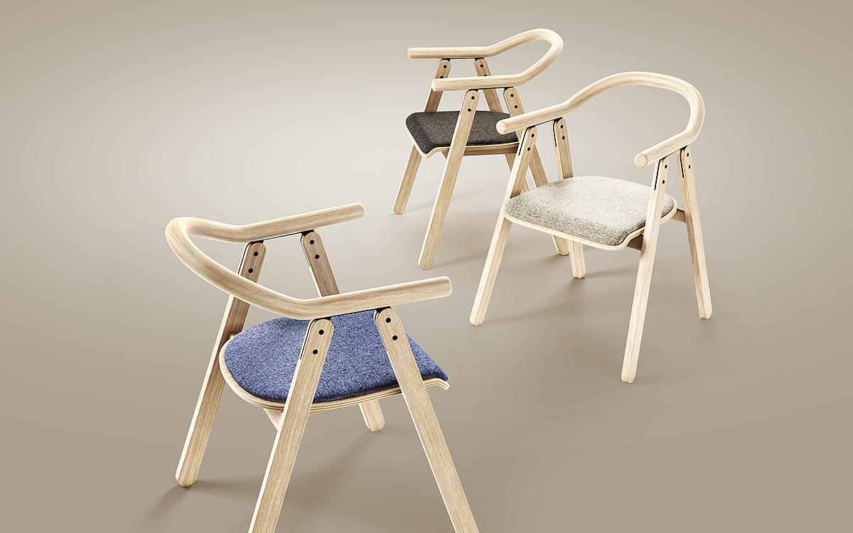 Log chair，natural，Chair design，furniture，