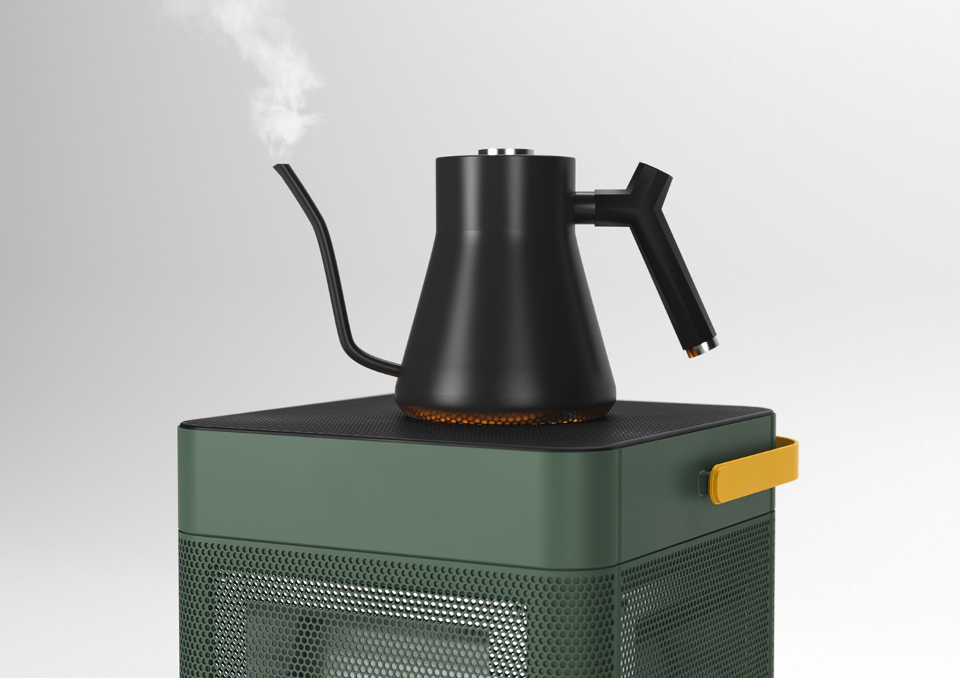 heating furnace，Simplicity，modern，green，