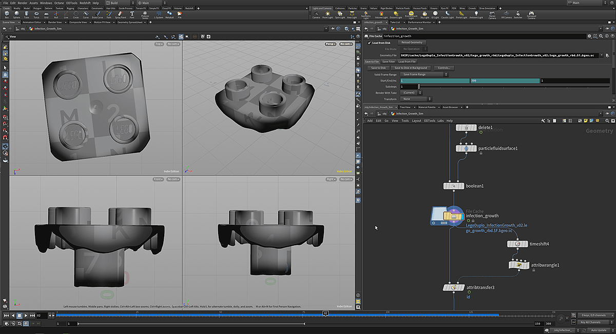 Lego，cgi，Render，Dynamic effect，