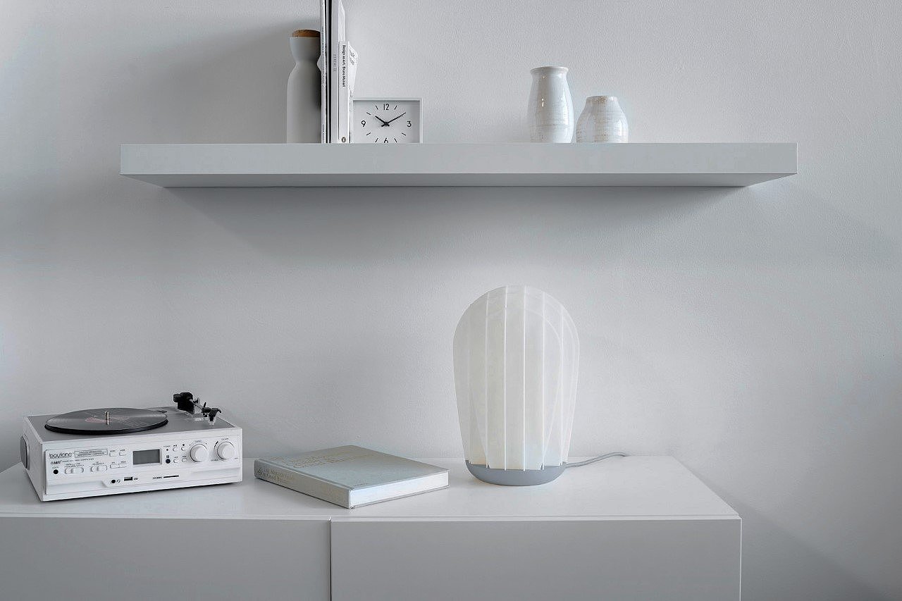 product design，3D printing，SOPP table lamp，Less is more，Gantri，Minimalism，