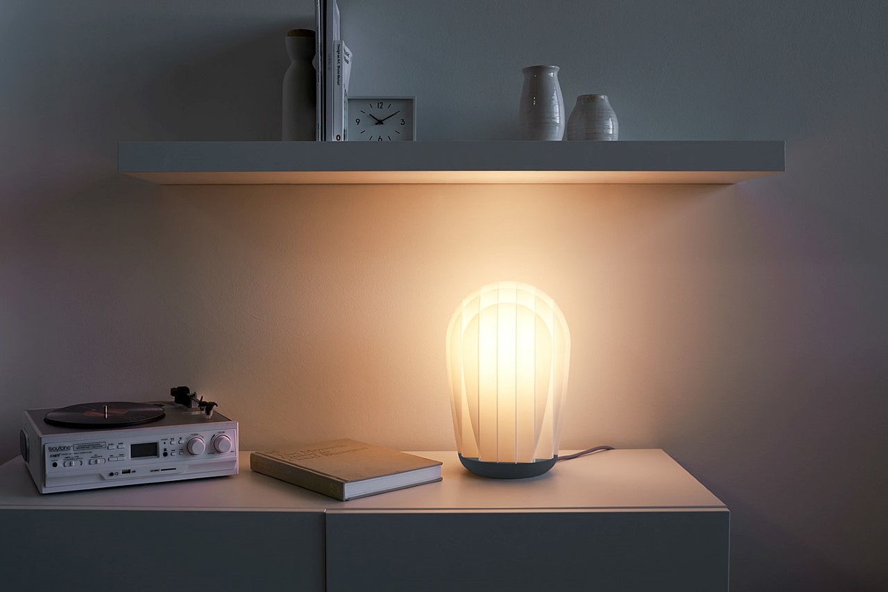 product design，3D printing，SOPP table lamp，Less is more，Gantri，Minimalism，