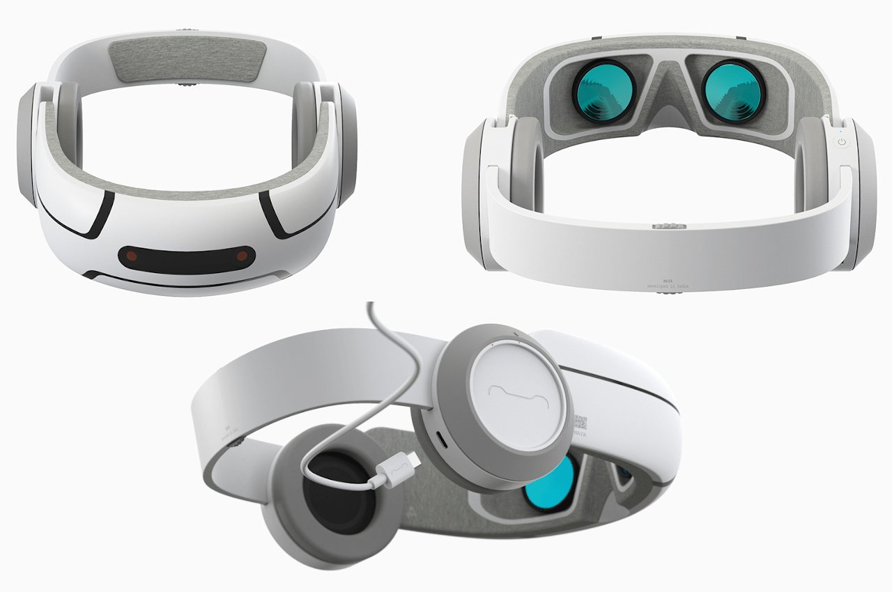 VM Anoop，Hybrid reality headset，Cyberpunk，maya，VR glasses，