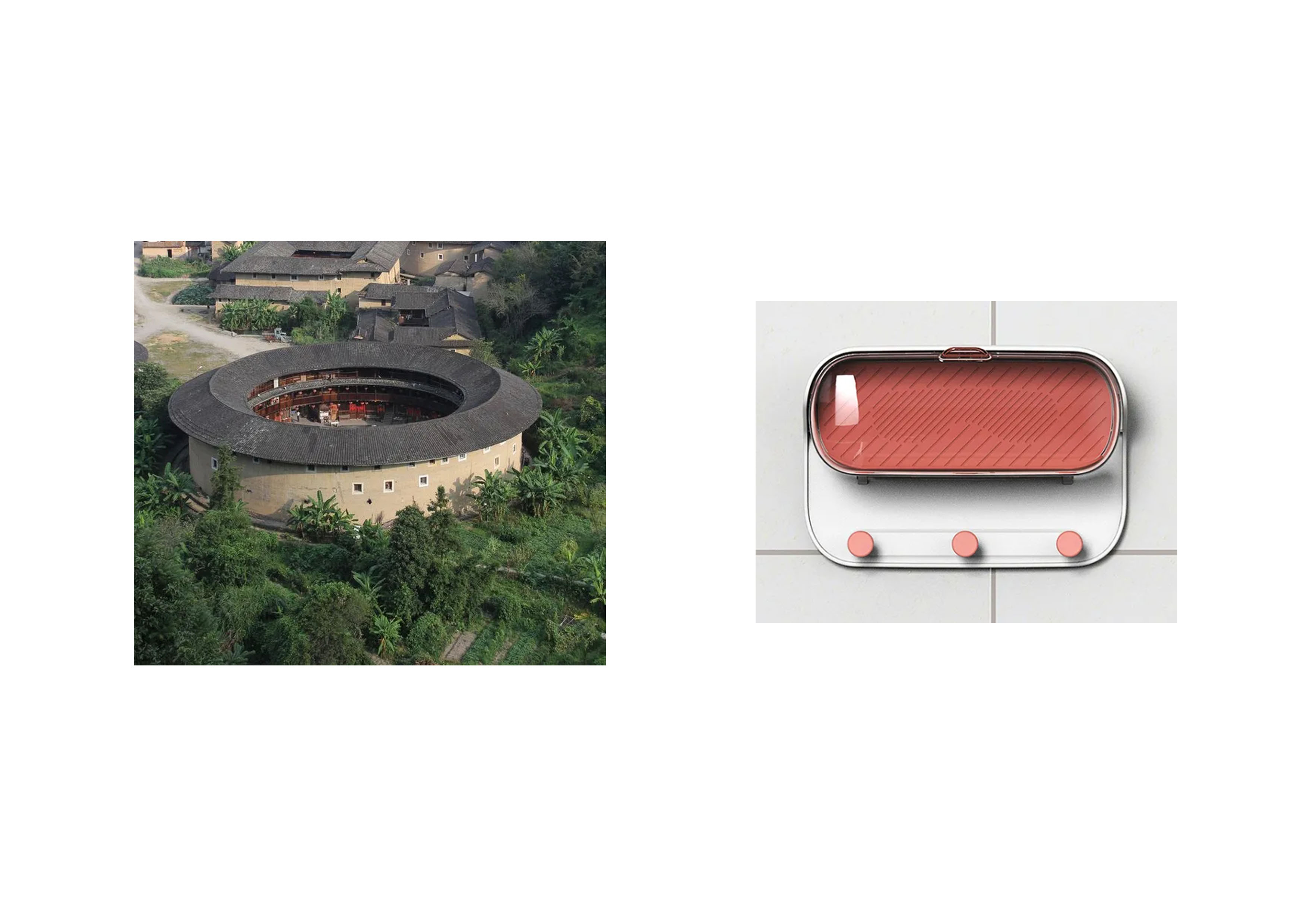 Dental box，Tulou，bionics，