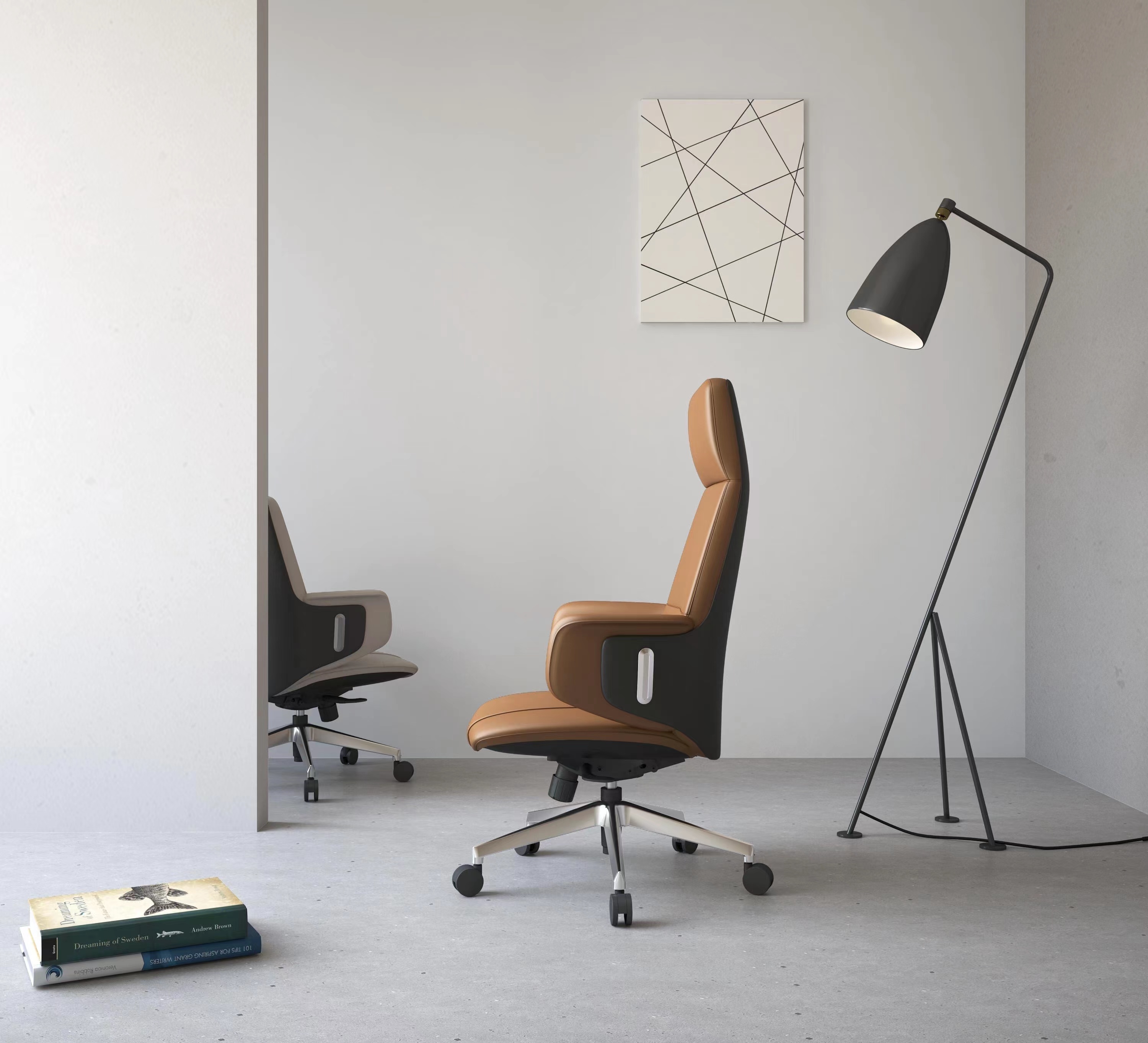 Ergonomics，Office chair design，Leather chair design，furniture design ，