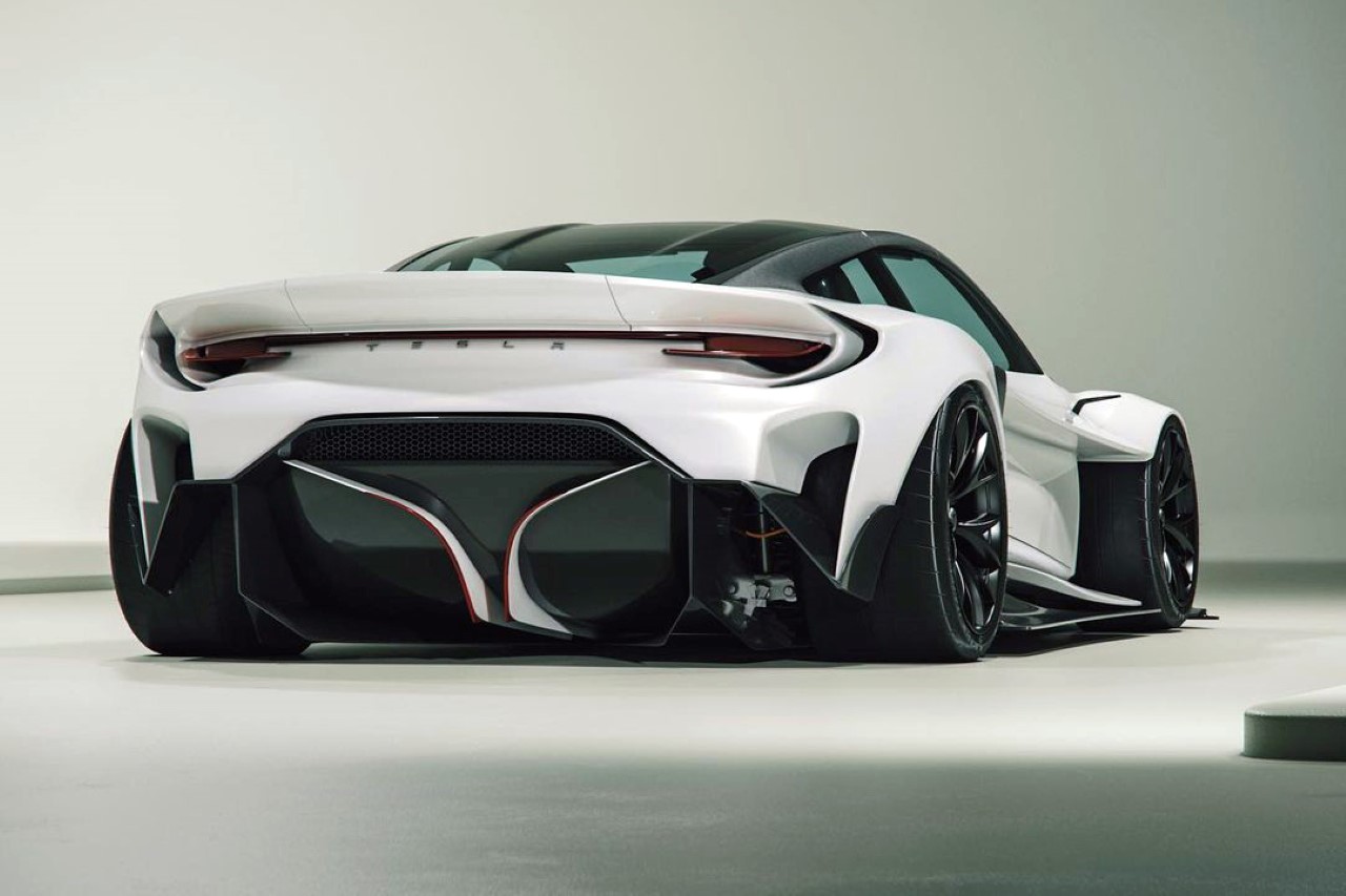 Electric vehicle，automobile，Tesla，concept，