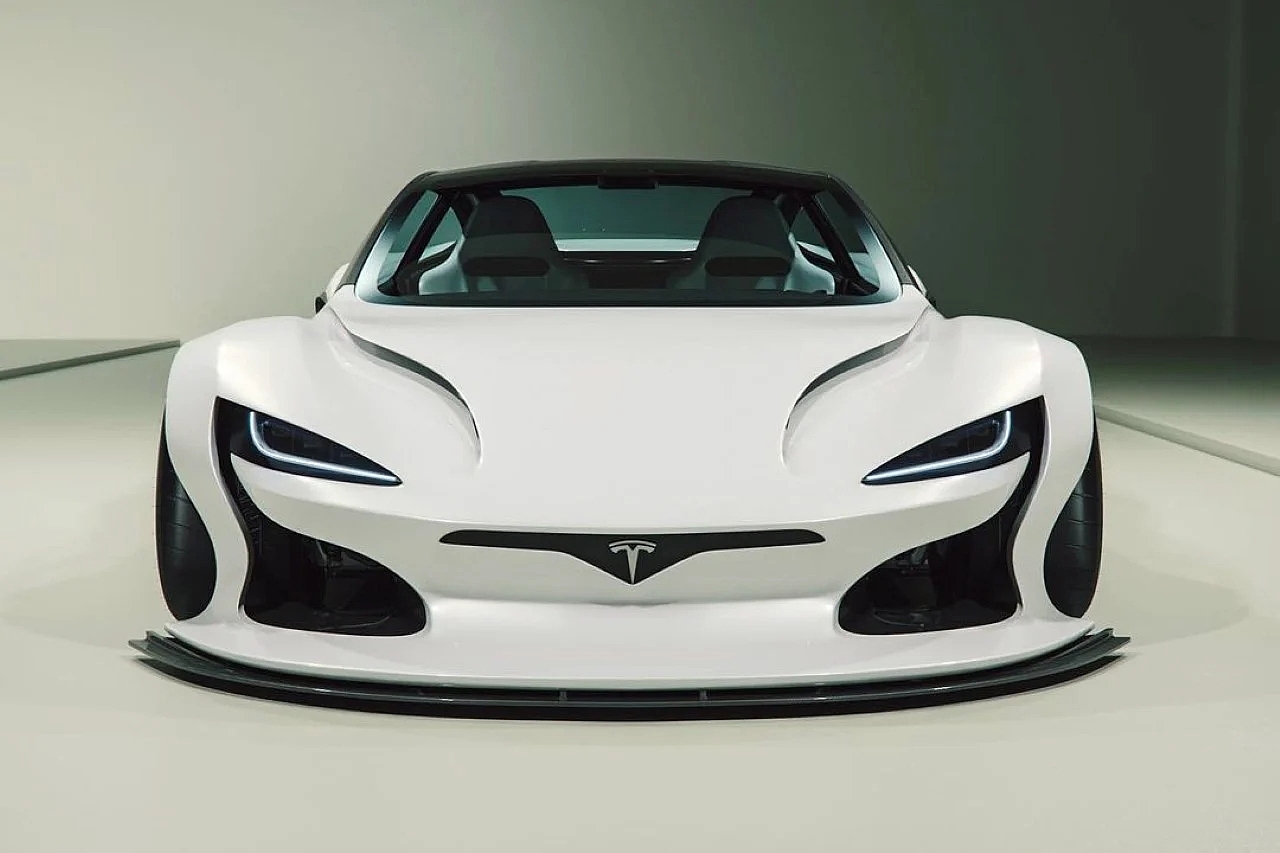 Electric vehicle，automobile，Tesla，concept，