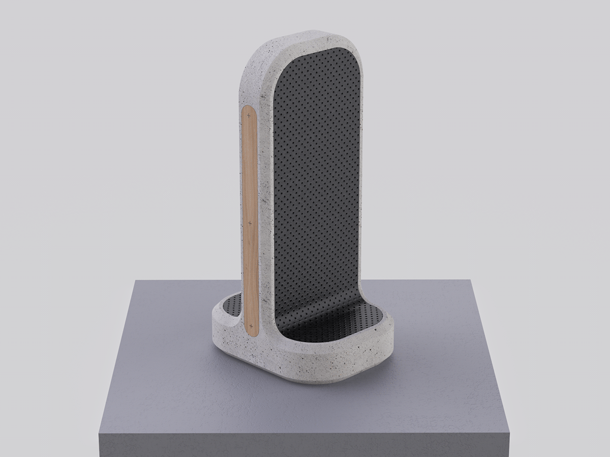 Bracket，headset，3d，