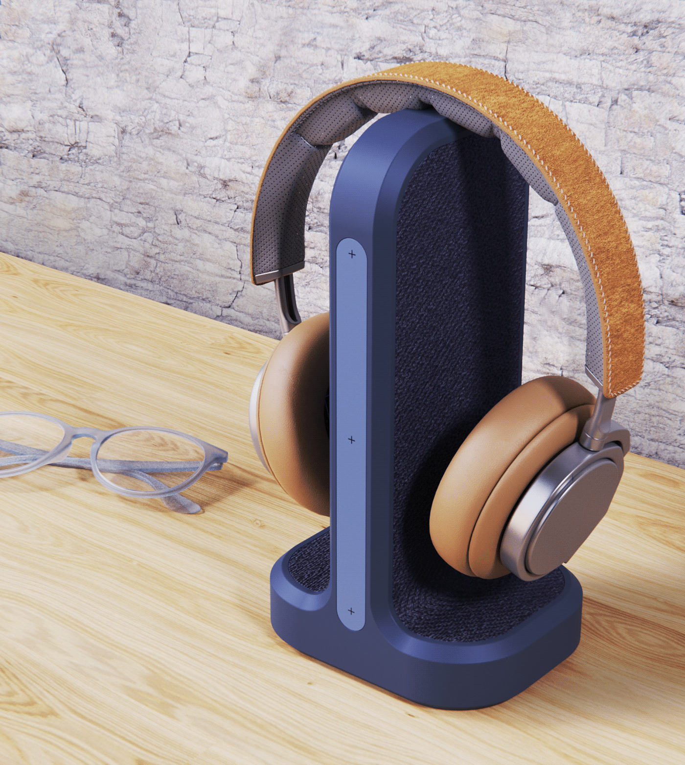 Bracket，headset，3d，