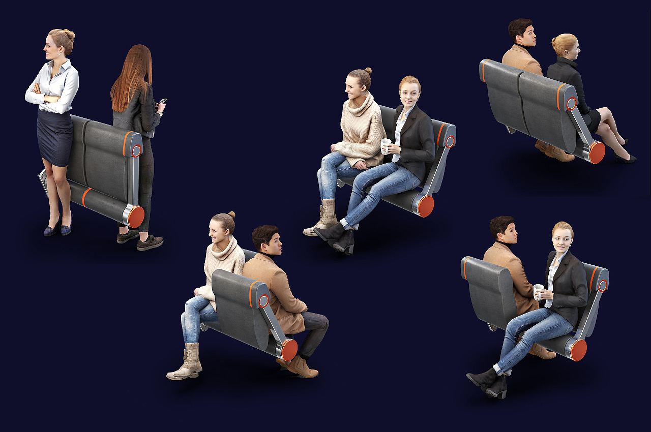 train，chair，fold，