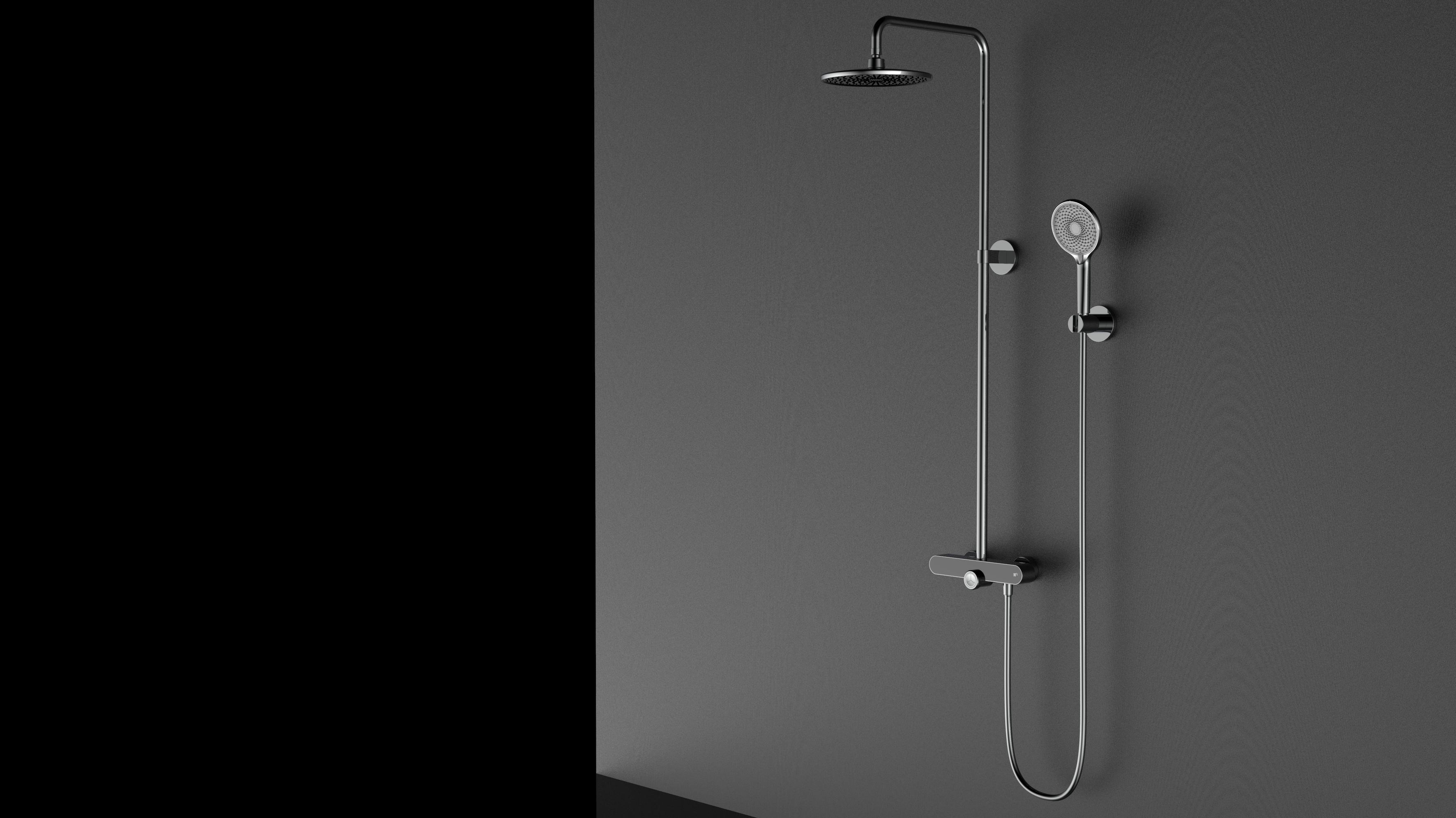 Temperature display, simple shape，