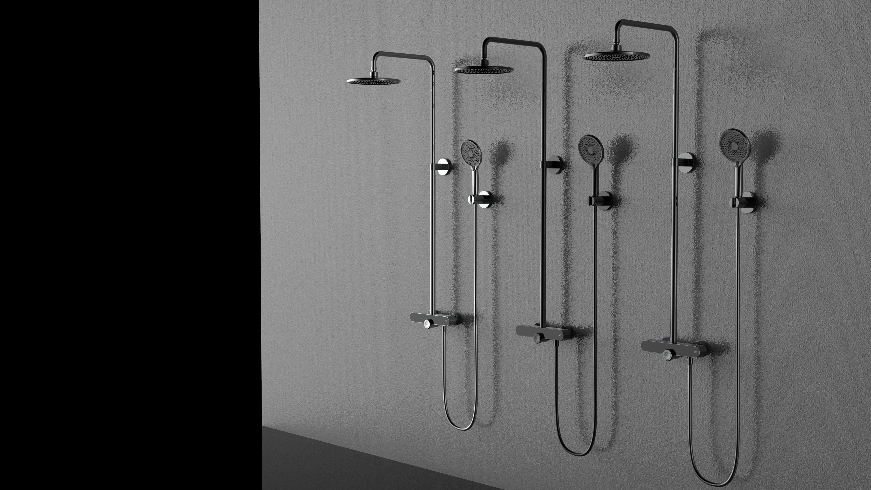 Temperature display, simple shape，