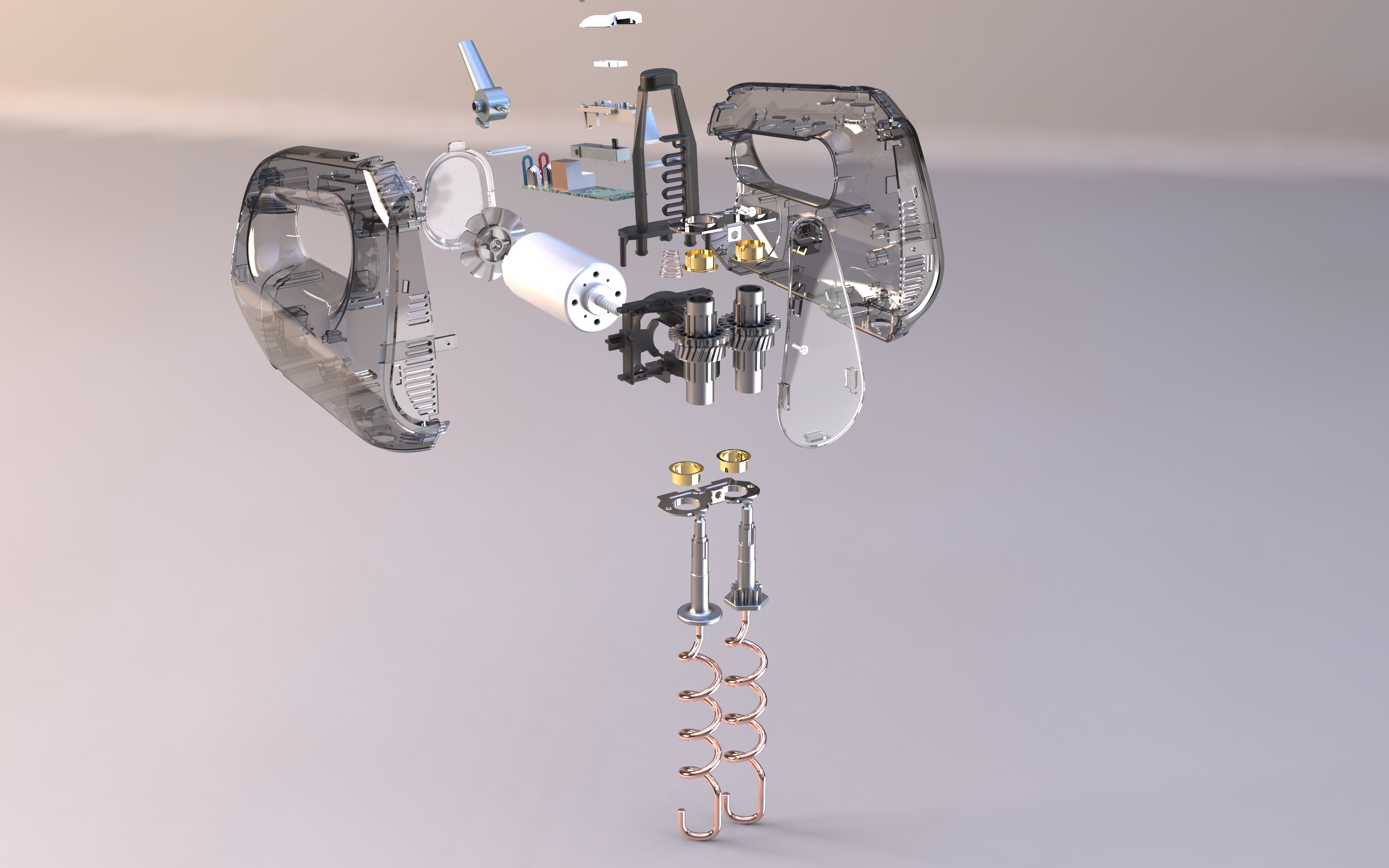 Household appliances，structure，Render，blender，transparent，product，food processor，product design，