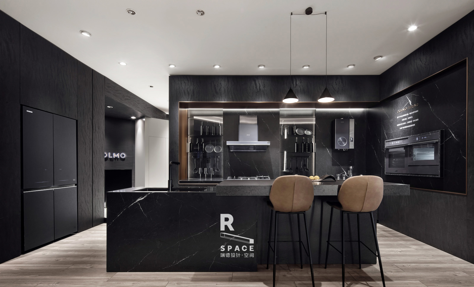 Red design，space design ，Si design，Beautiful，High end design，