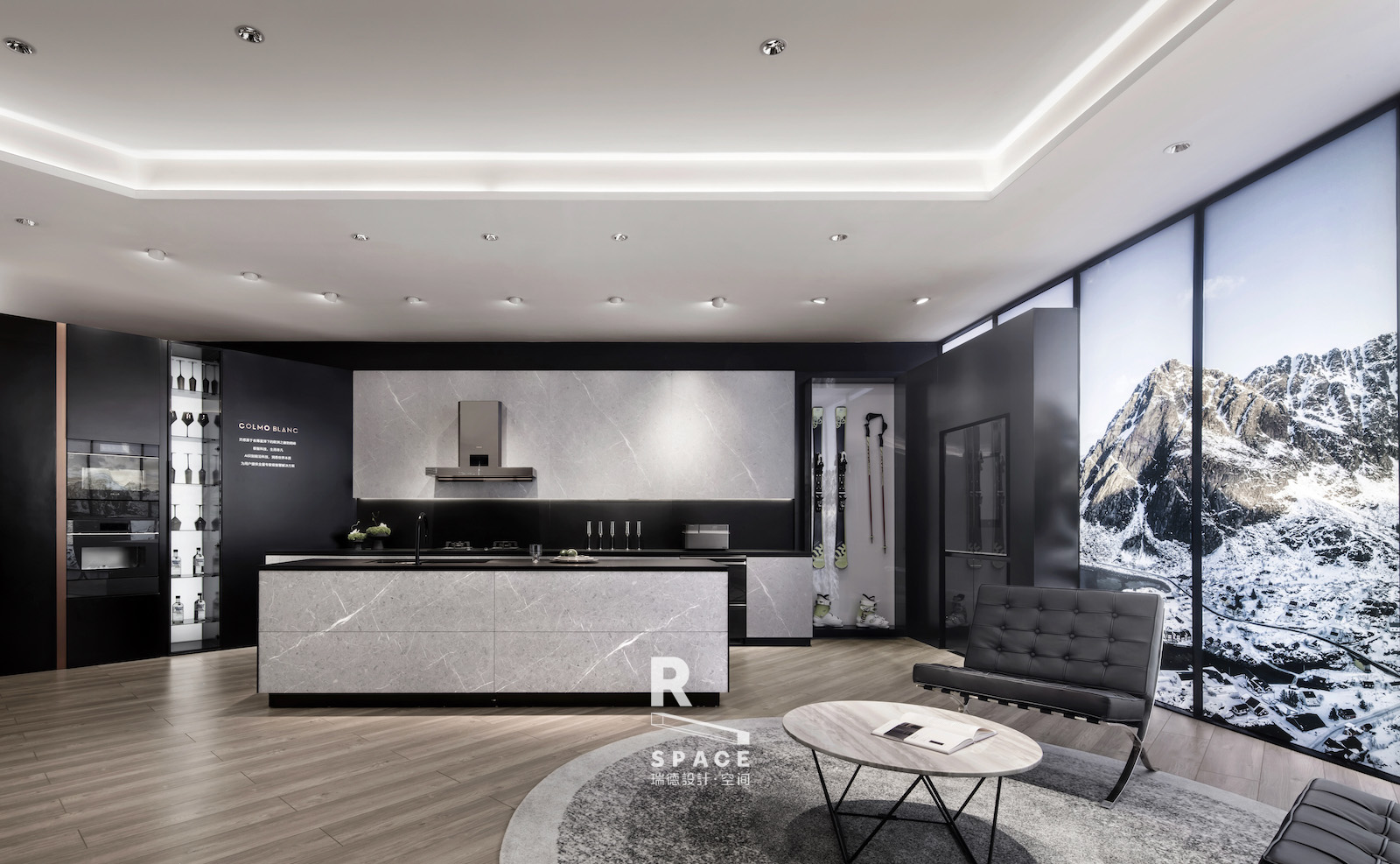 Red design，space design ，Si design，Beautiful，High end design，