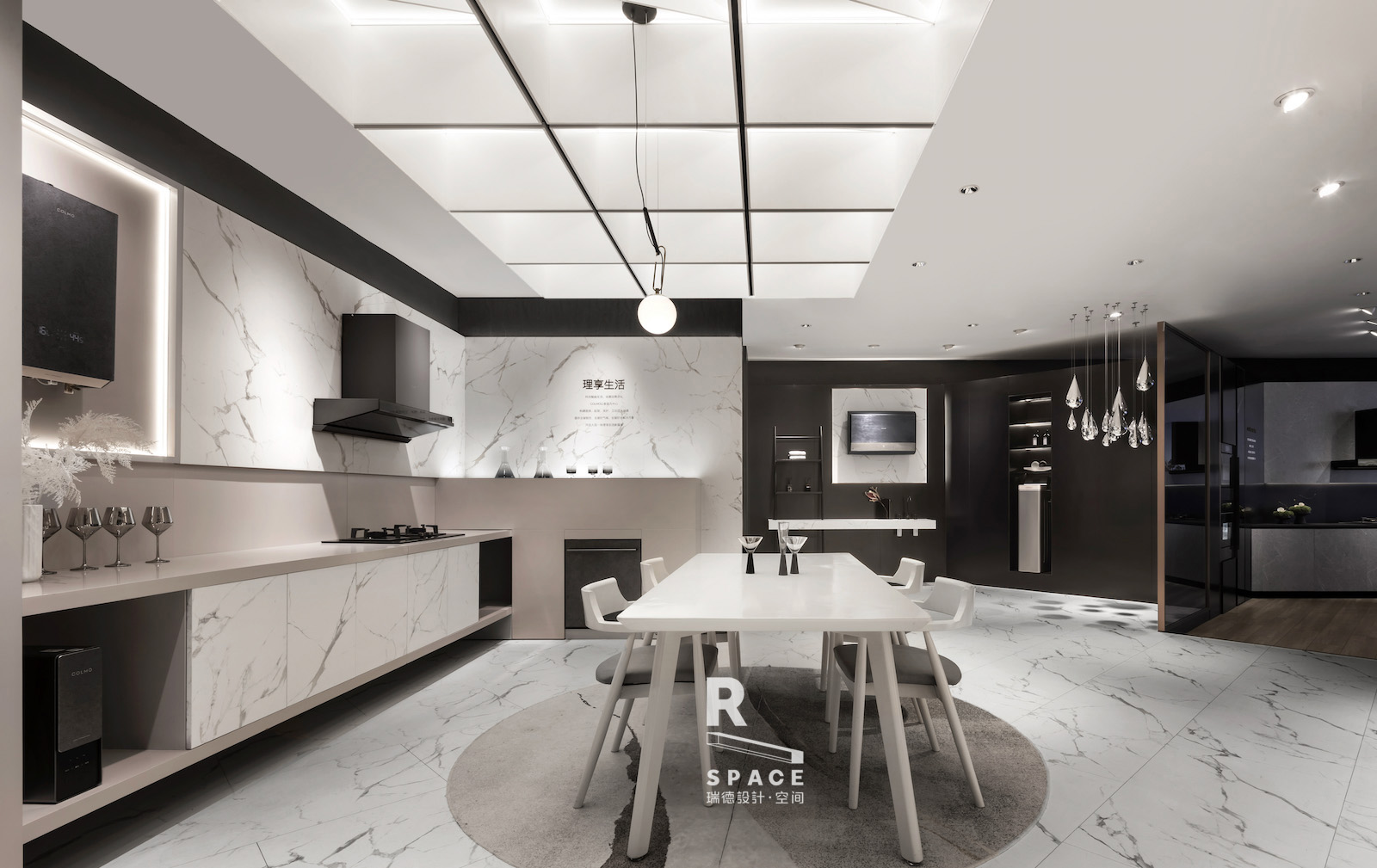 Red design，space design ，Si design，Beautiful，High end design，