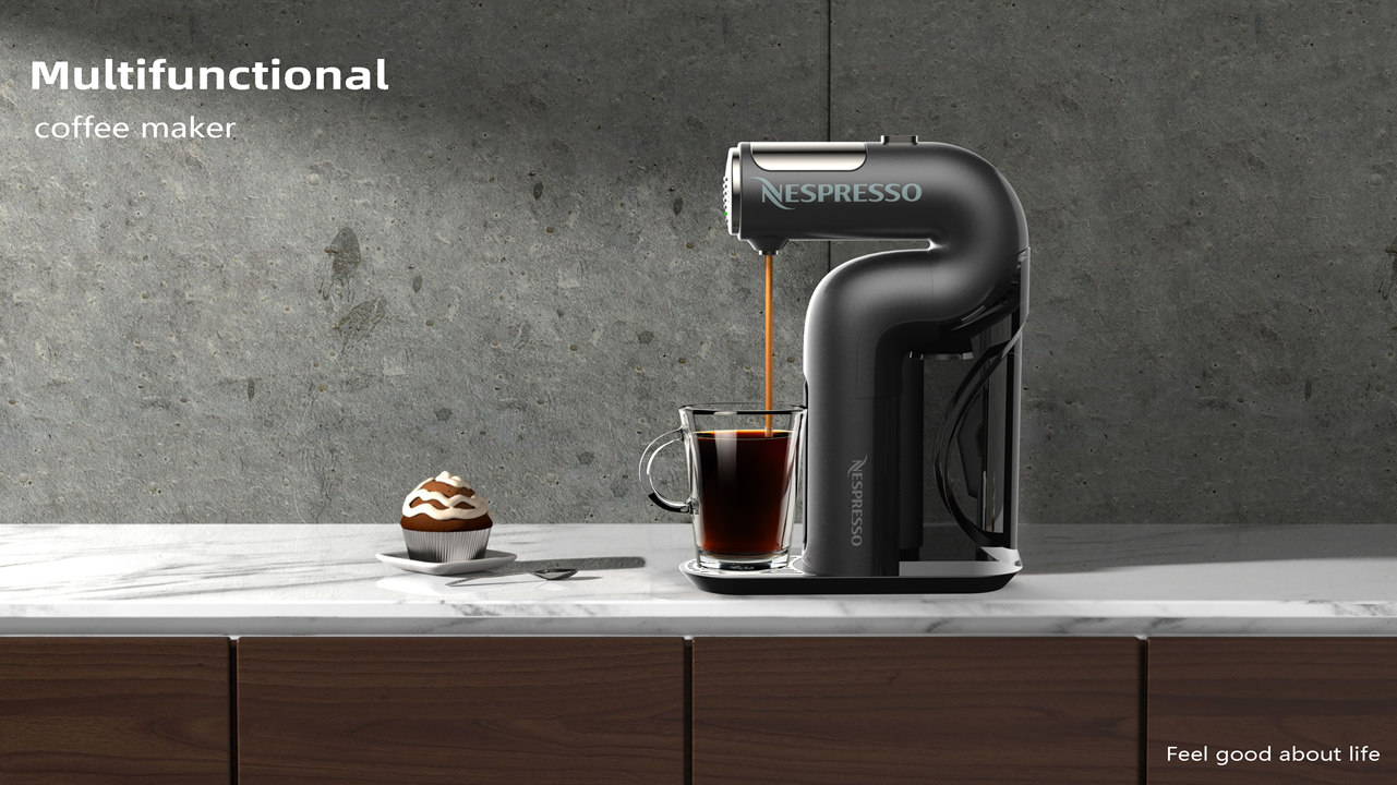 industrial design，product design，Capsule coffee machine，